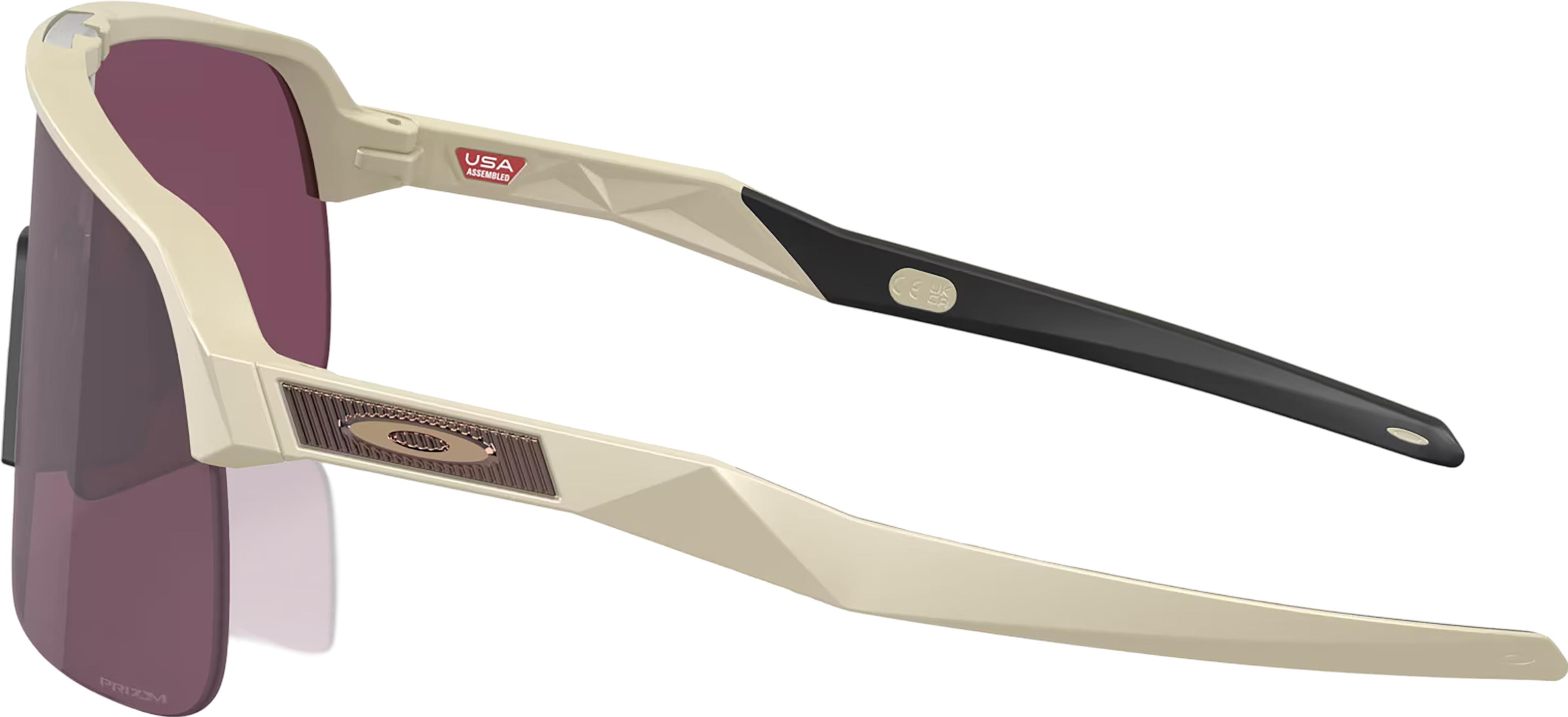 Product gallery image number 5 for product Sutro Lite Sunglasses - Matte Sand - Prizm Road Black Lens - Men's