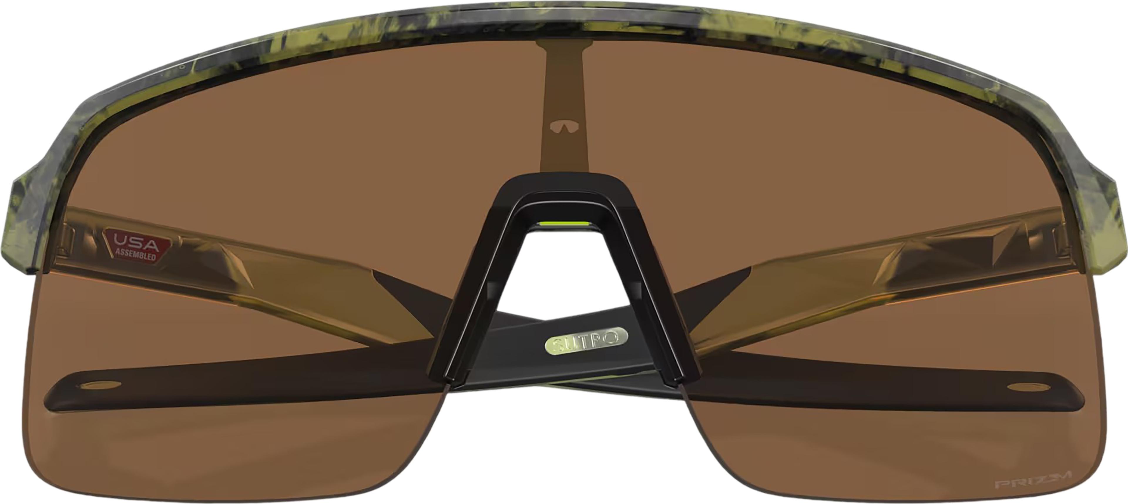 Product gallery image number 3 for product Sutro Lite Sunglasses - Matte Transparent Fern Swirl - Prizm Bronze Lens - Unisex