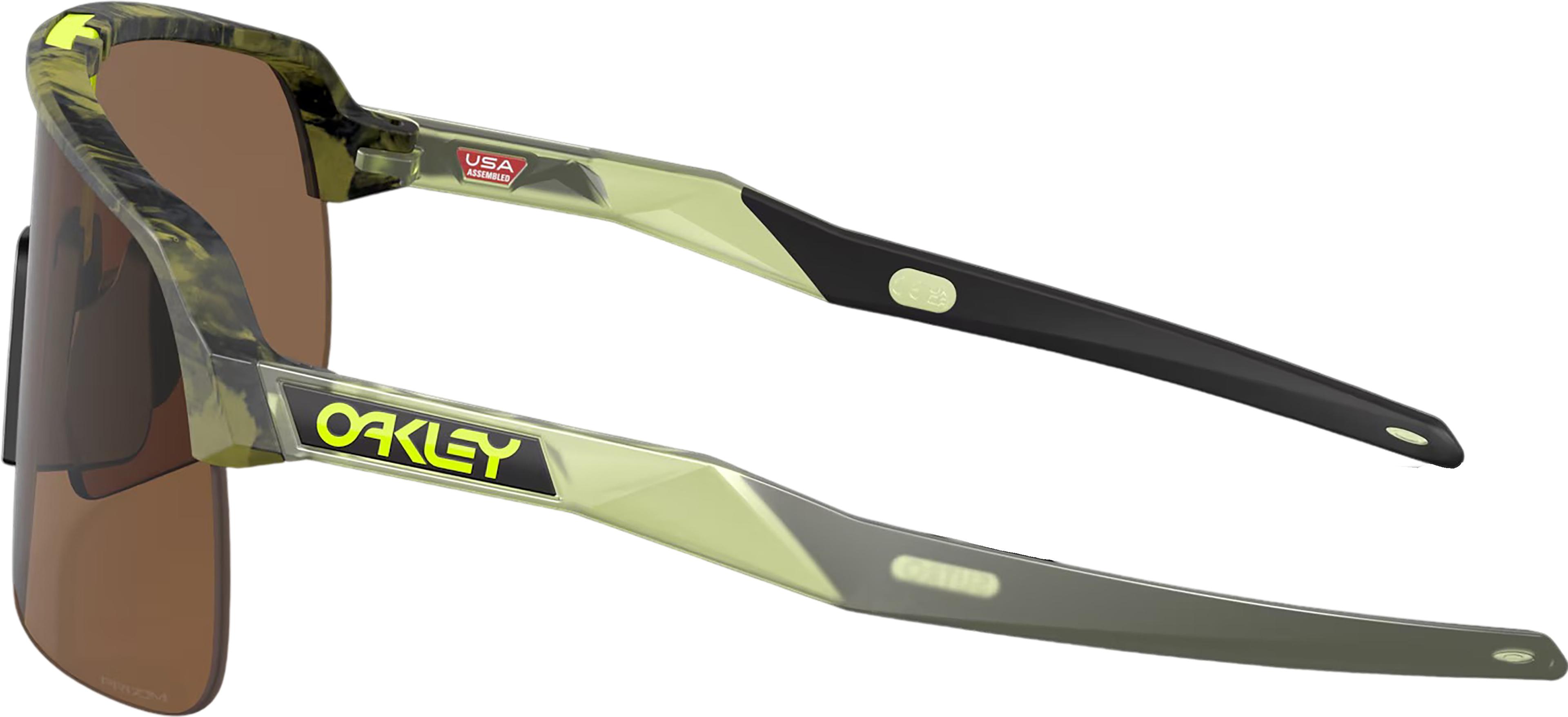 Product gallery image number 6 for product Sutro Lite Sunglasses - Matte Transparent Fern Swirl - Prizm Bronze Lens - Unisex