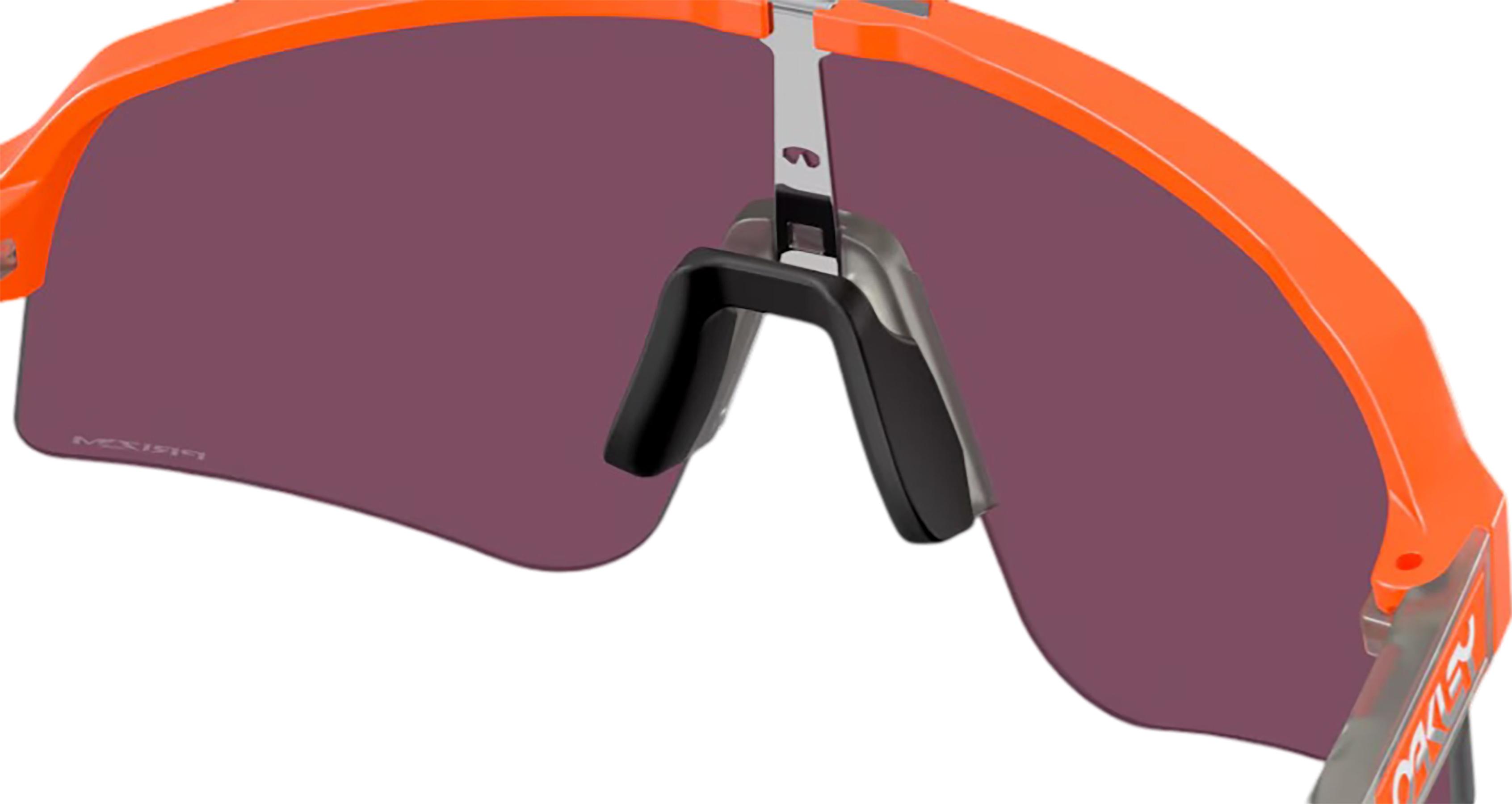 Product gallery image number 3 for product Sutro Lite Sweep Sunglasses - Matte Neon Orange - Prizm Road Black Lens - Unisex