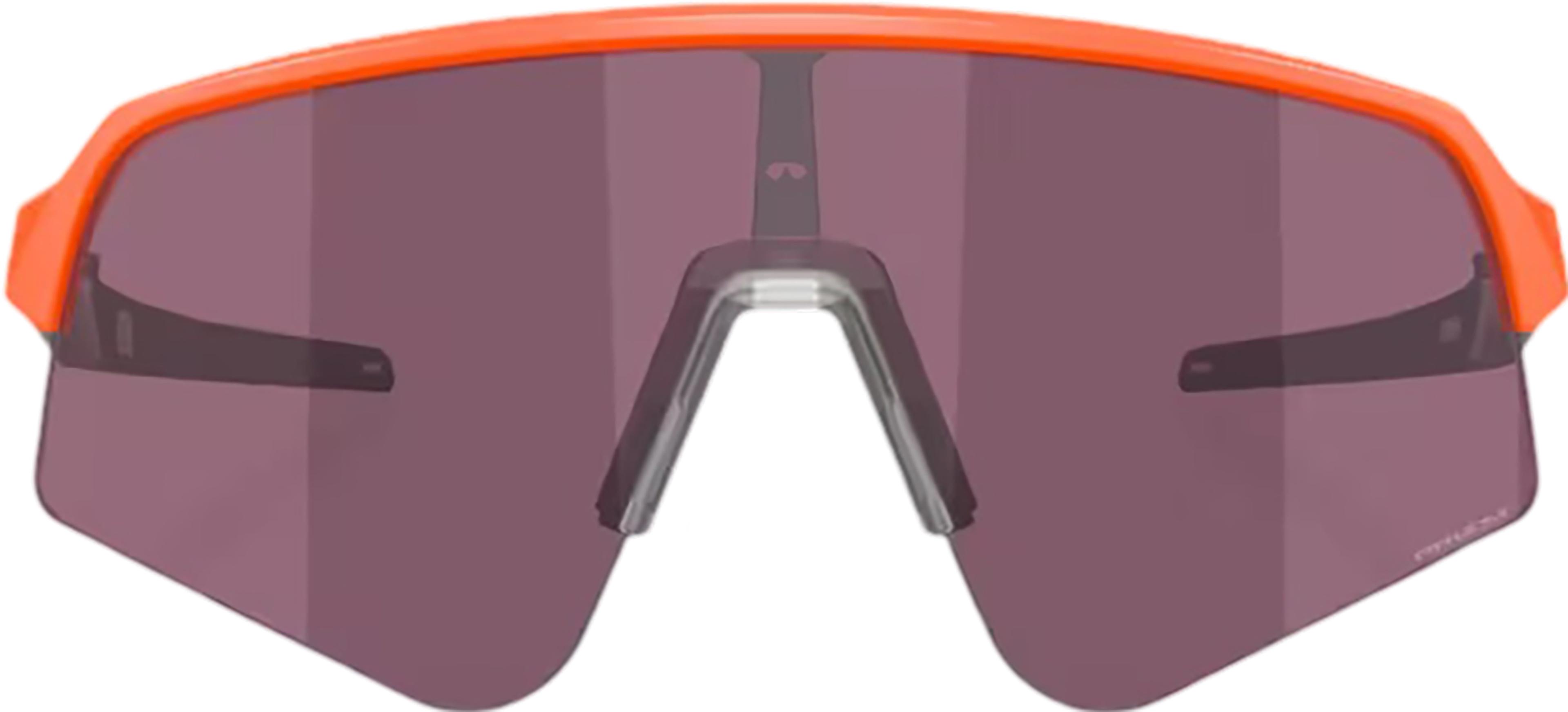 Product gallery image number 4 for product Sutro Lite Sweep Sunglasses - Matte Neon Orange - Prizm Road Black Lens - Unisex
