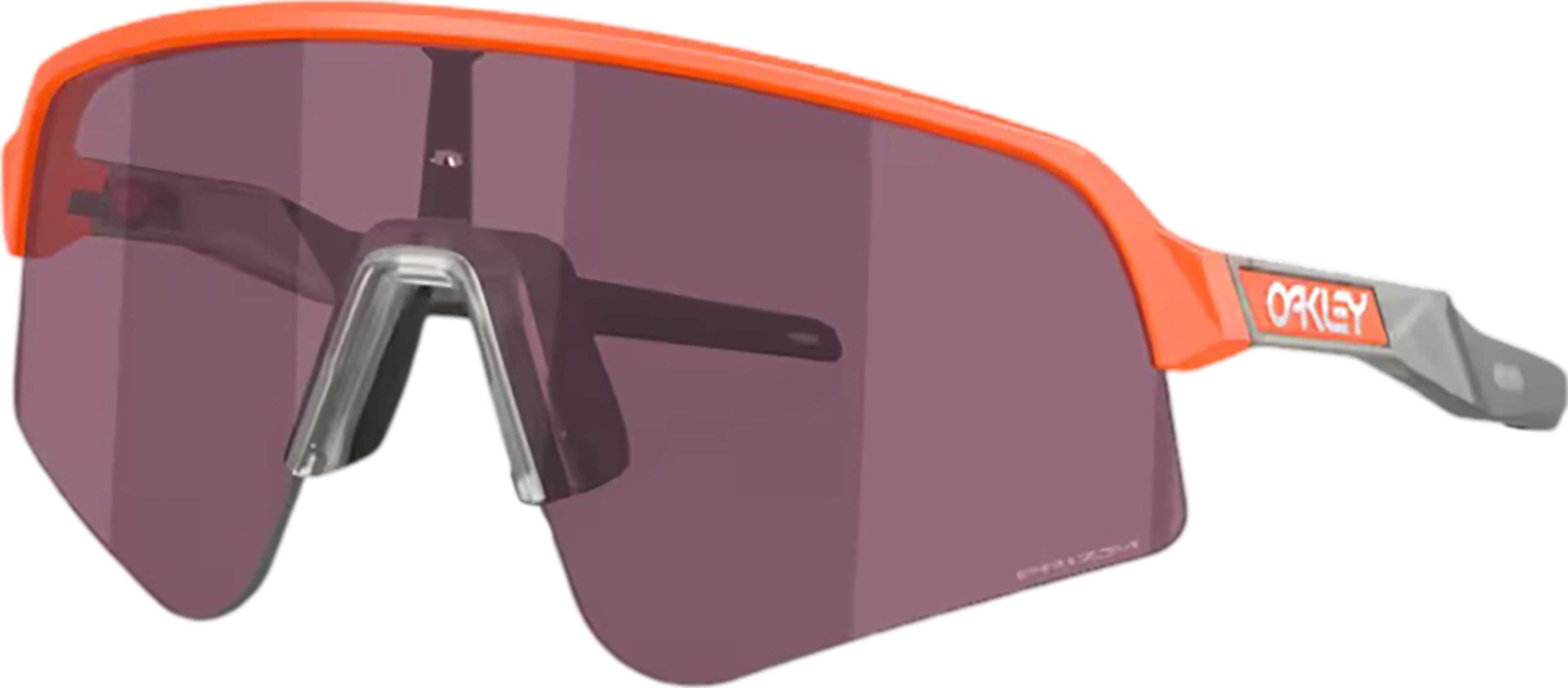 Product gallery image number 1 for product Sutro Lite Sweep Sunglasses - Matte Neon Orange - Prizm Road Black Lens - Unisex