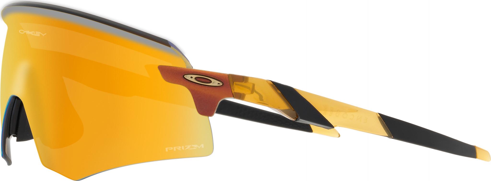 Product gallery image number 4 for product Encoder Wide Sunglasses - Translucent Light Curry - Prizm 24K Iridium Lens - Unisex