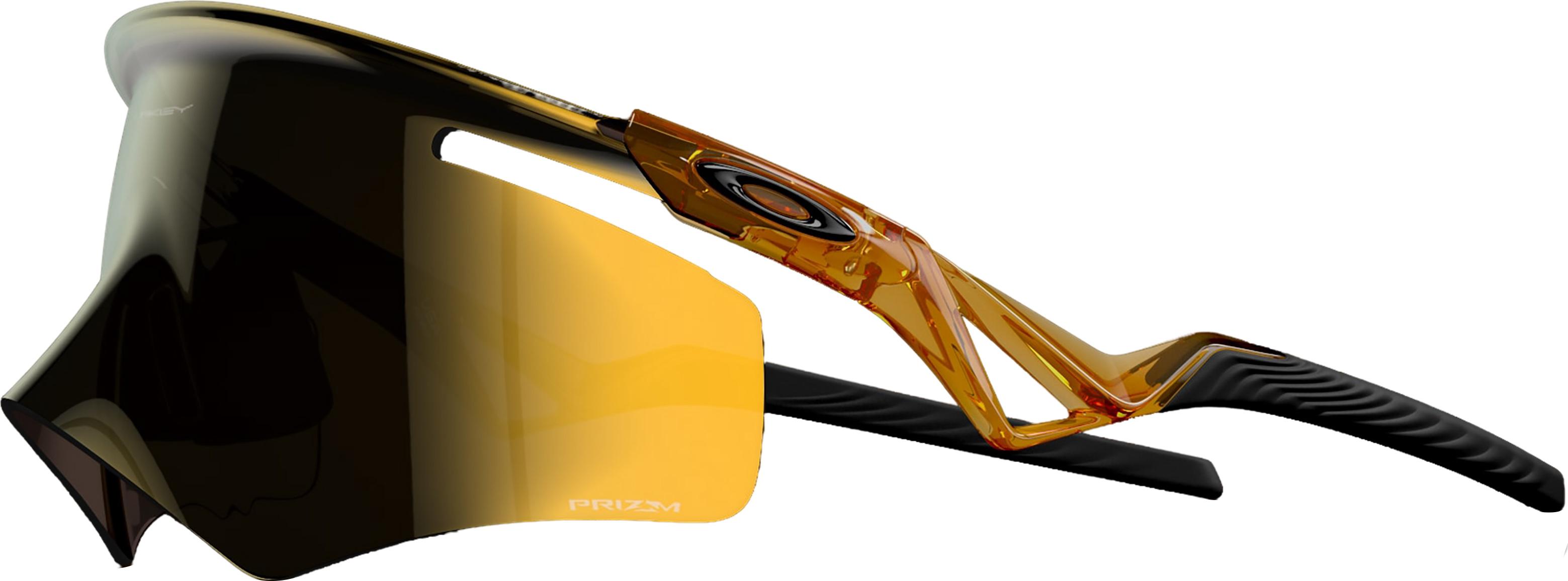 Product gallery image number 4 for product Qntm Kato Sunglasses - Transparent Light Curry - Prizm 24k Lens - Unisex