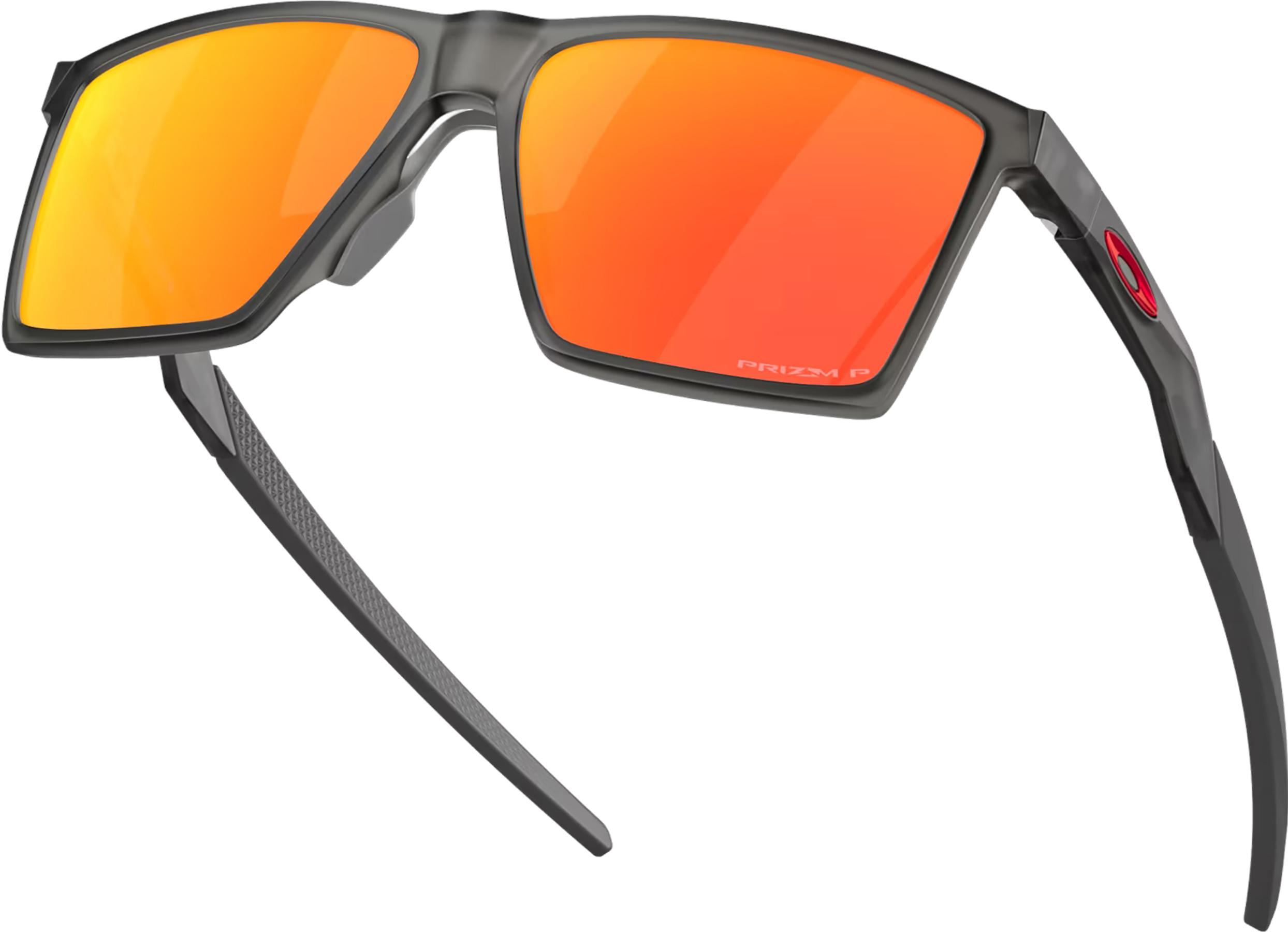 Product gallery image number 4 for product Futurity Sun Sunglasses - Satin Grey Smoke - Prizm Ruby Polarized Lens - Men's