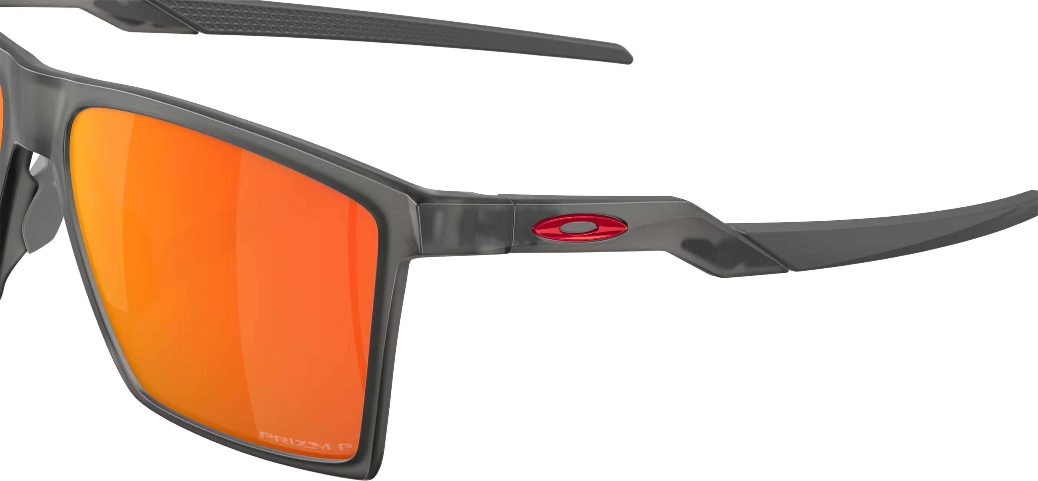 Product gallery image number 3 for product Futurity Sun Sunglasses - Satin Grey Smoke - Prizm Ruby Polarized Lens - Men's