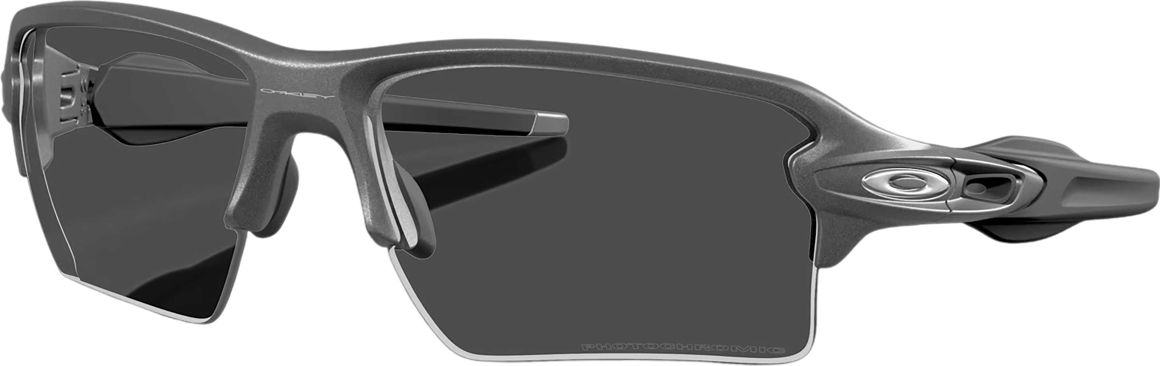 Product image for Flak 2.0 XXL Sunglasses - Steel - Clear to Black Iridium Photochromic Lens