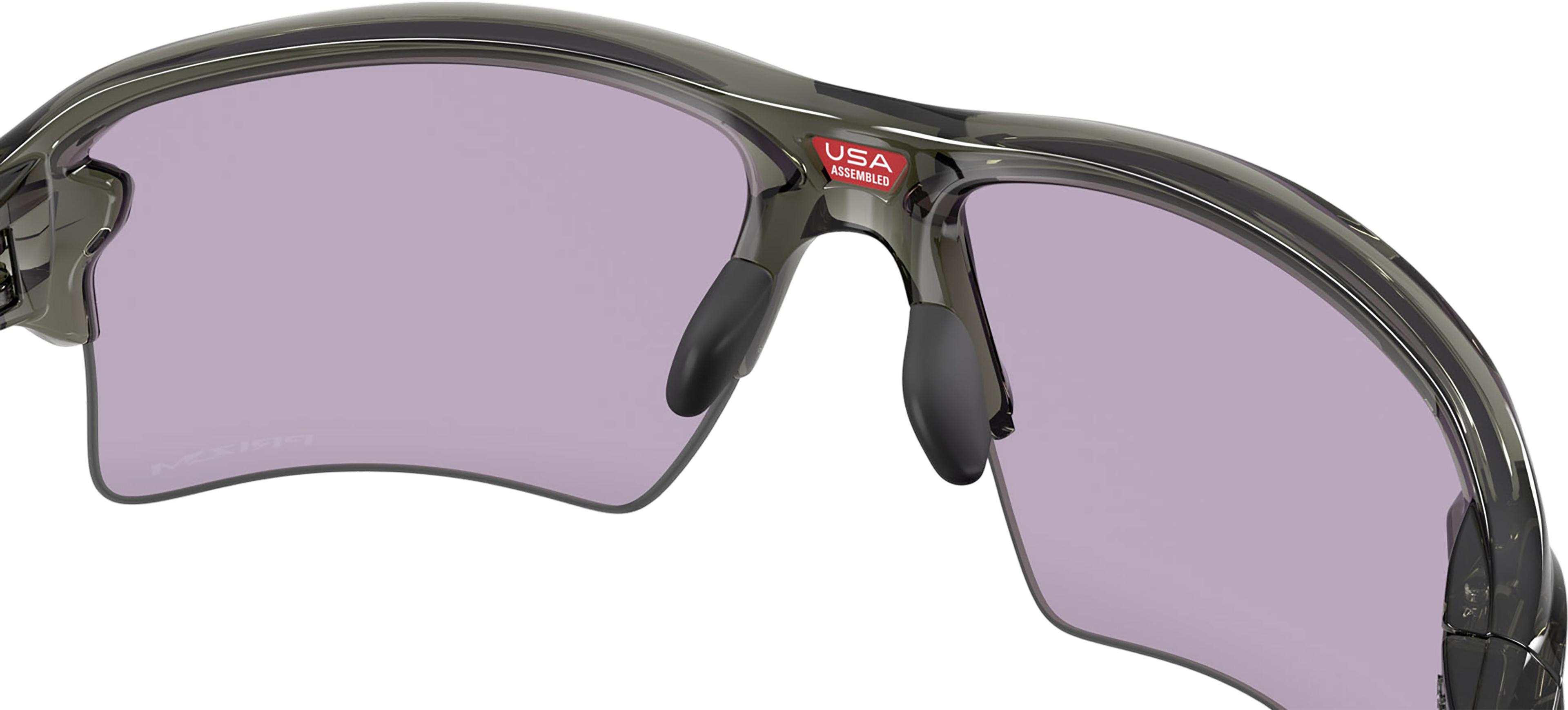 Product gallery image number 3 for product Lunettes de soleil Flak 2.0 XXL On The Green Collection - Grey Smoke - Verres Prizm Slate - Homme