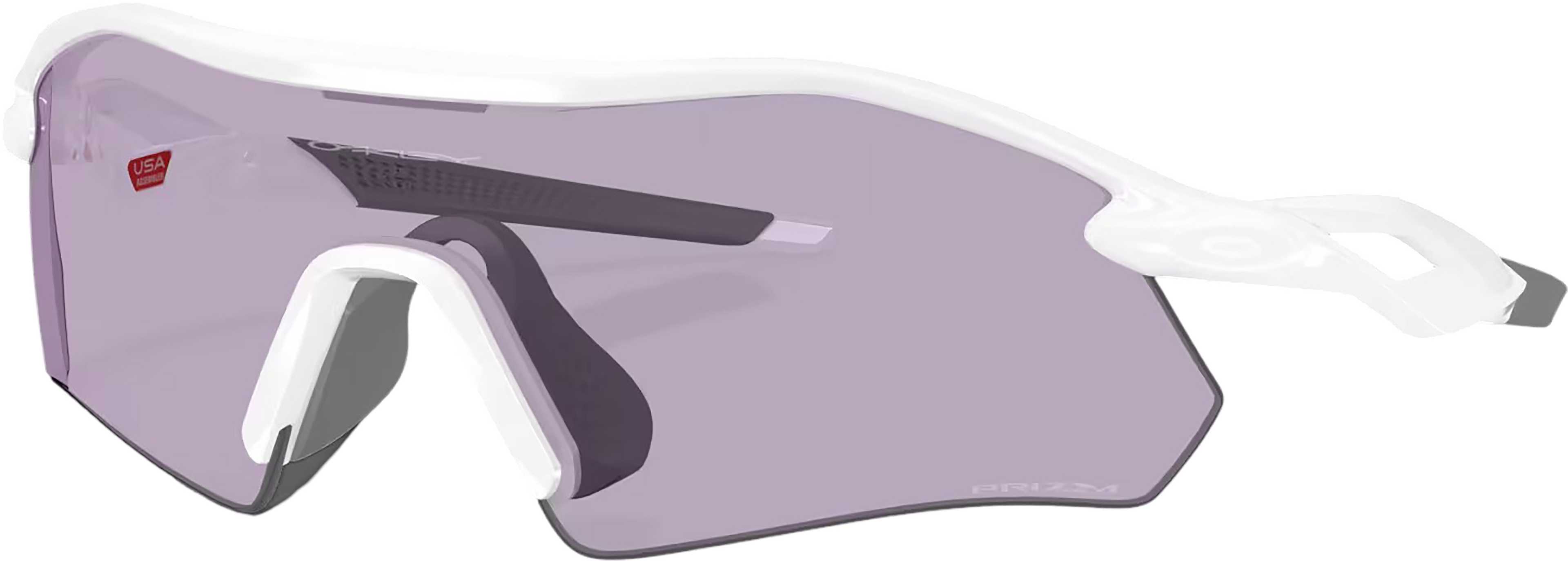 Product image for Radar Plate​ Sunglasses - Polished White - Prizm Slate Lens