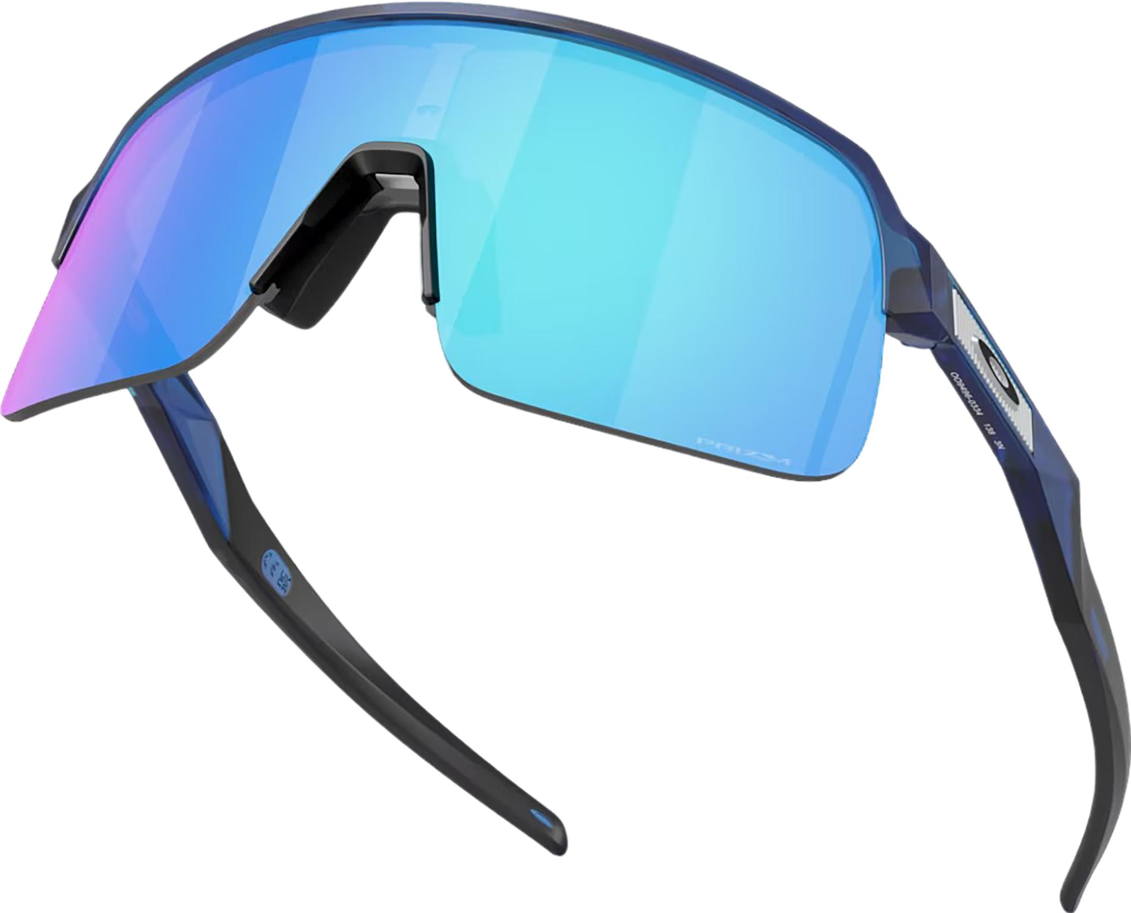 Product gallery image number 2 for product Sutro Lite S Sunglasses - Matte Transparent Blue - Prizm Sapphire Lens