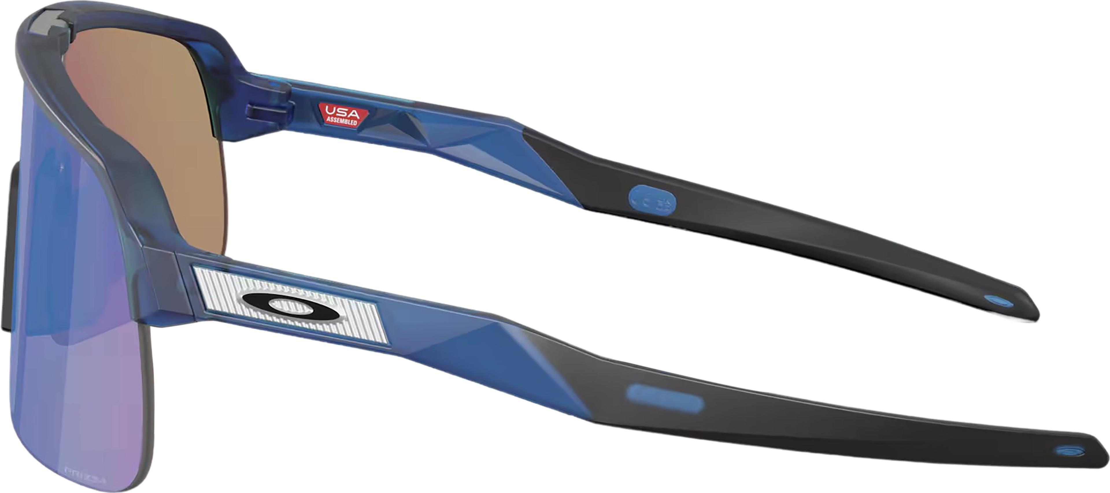 Product gallery image number 3 for product Sutro Lite S Sunglasses - Matte Transparent Blue - Prizm Sapphire Lens