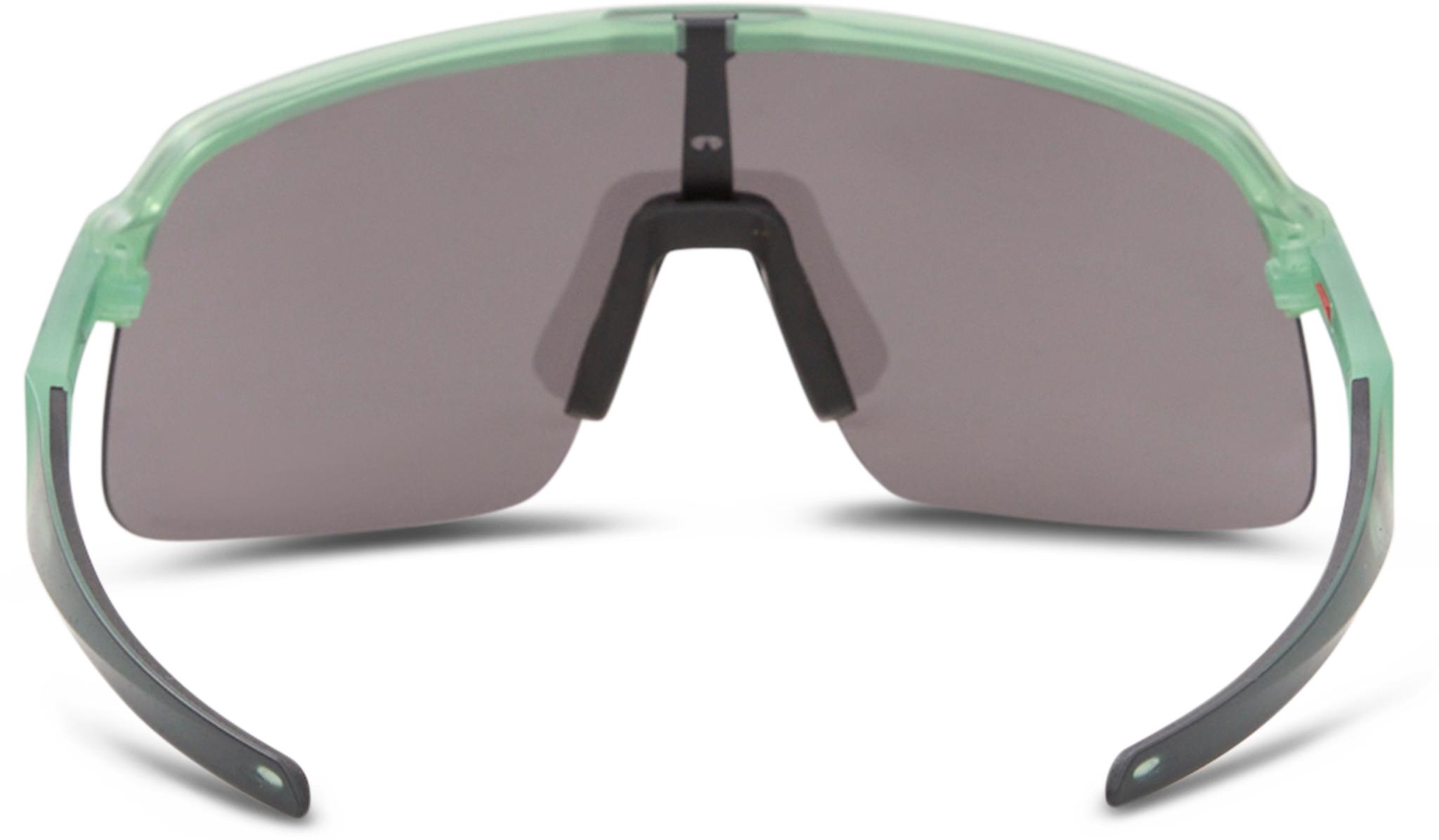 Product gallery image number 2 for product Sutro Lite S Sunglasses - Matte Transparent Jade - Prizm Black Lens