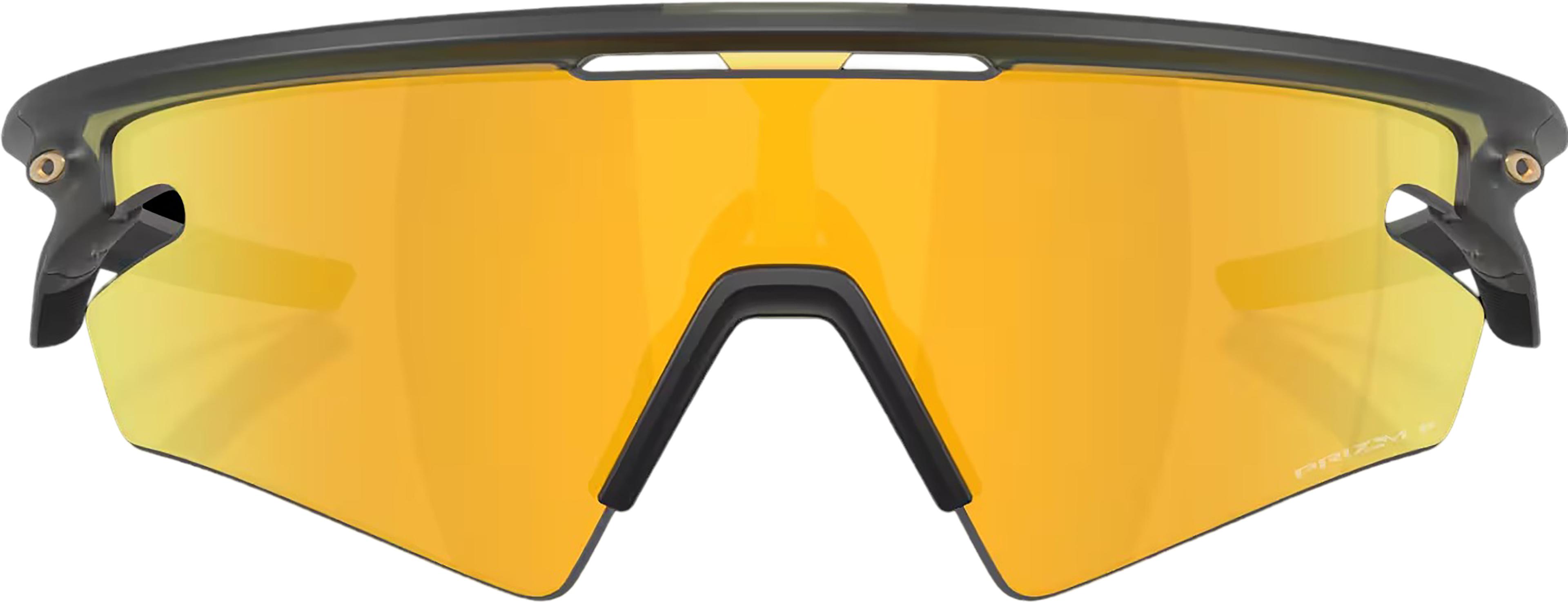 Product gallery image number 4 for product Sphaera Slash Sunglasses - Matte Olive Ink - Prizm 24k Polarized Lens