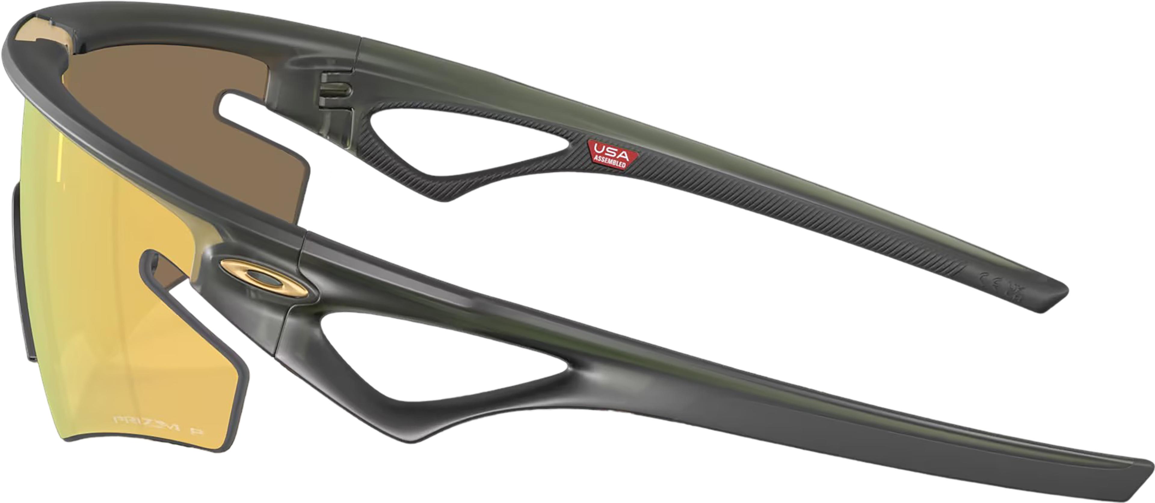 Product gallery image number 5 for product Sphaera Slash Sunglasses - Matte Olive Ink - Prizm 24k Polarized Lens