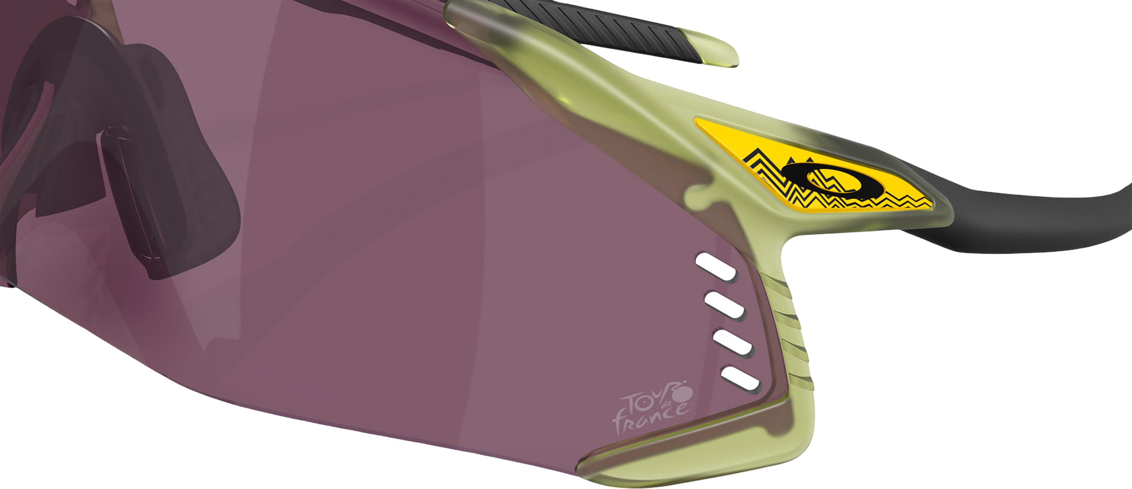 Product gallery image number 4 for product Lunettes de soleil 2026 Tour De France Velo Kato - Transparent Fern - Verres Prizm Road Black 