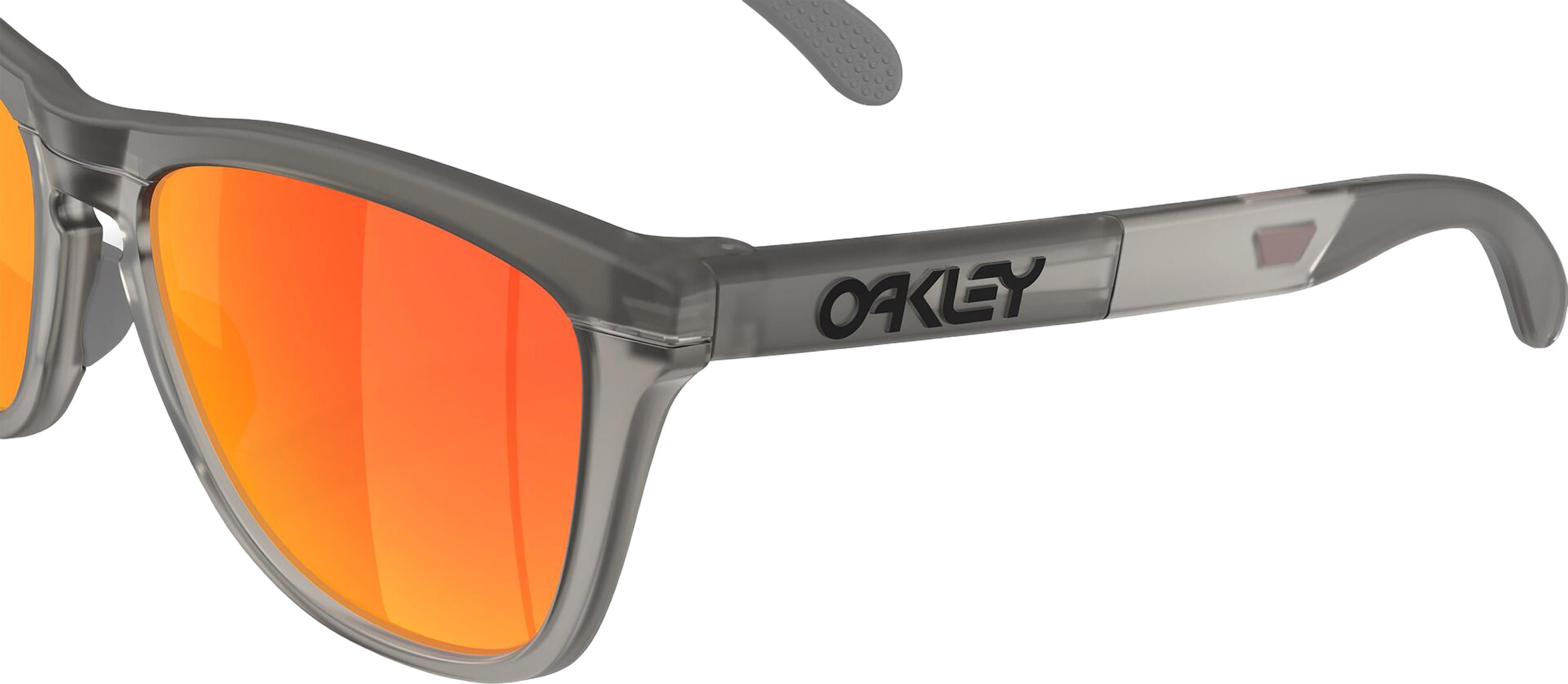 Product gallery image number 4 for product Frogskins Range XL Sunglasses - Matte Clear - Prizm Violet Lens - Unisex