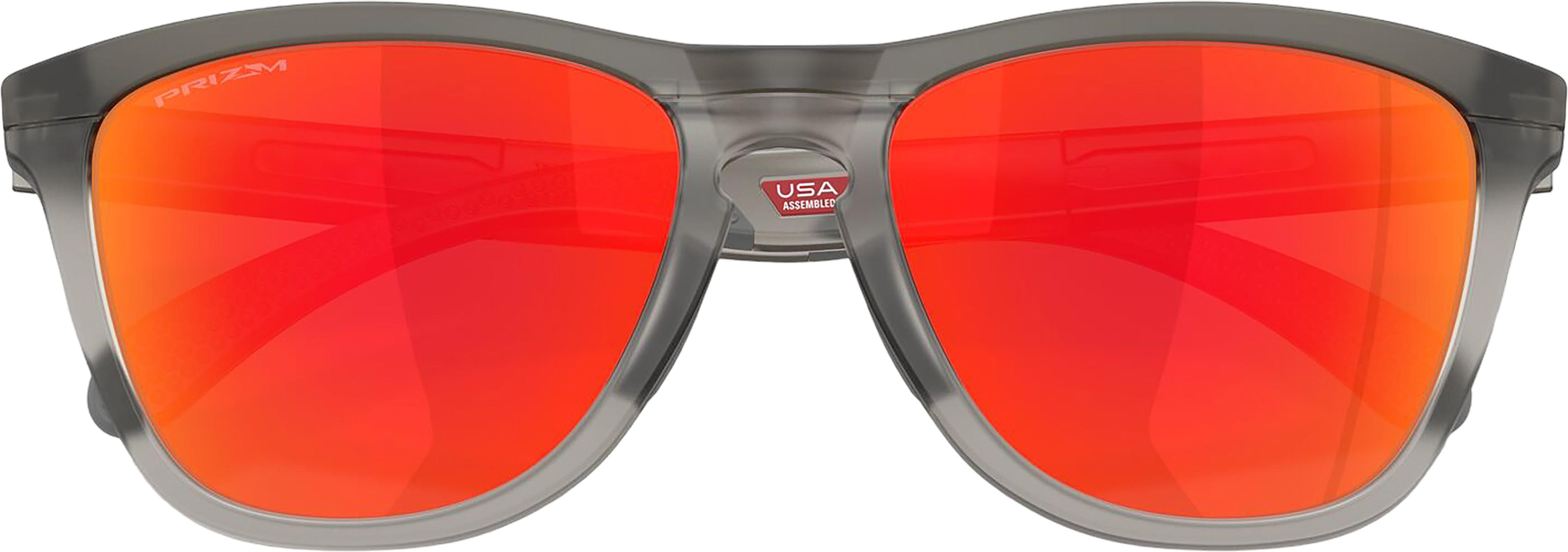 Product gallery image number 6 for product Frogskins Range XL Sunglasses - Matte Clear - Prizm Violet Lens - Unisex