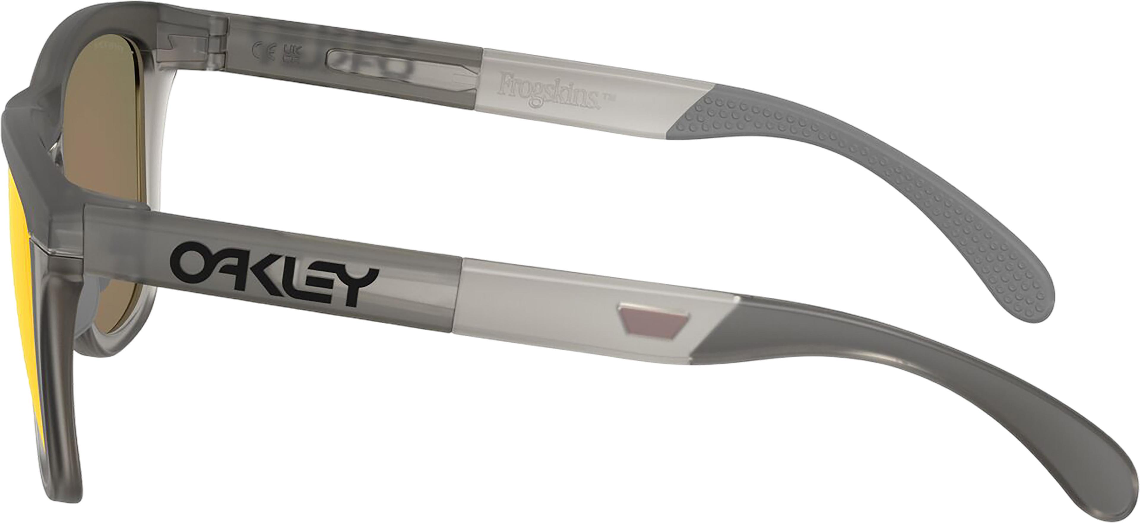 Product gallery image number 7 for product Frogskins Range XL Sunglasses - Matte Clear - Prizm Violet Lens - Unisex