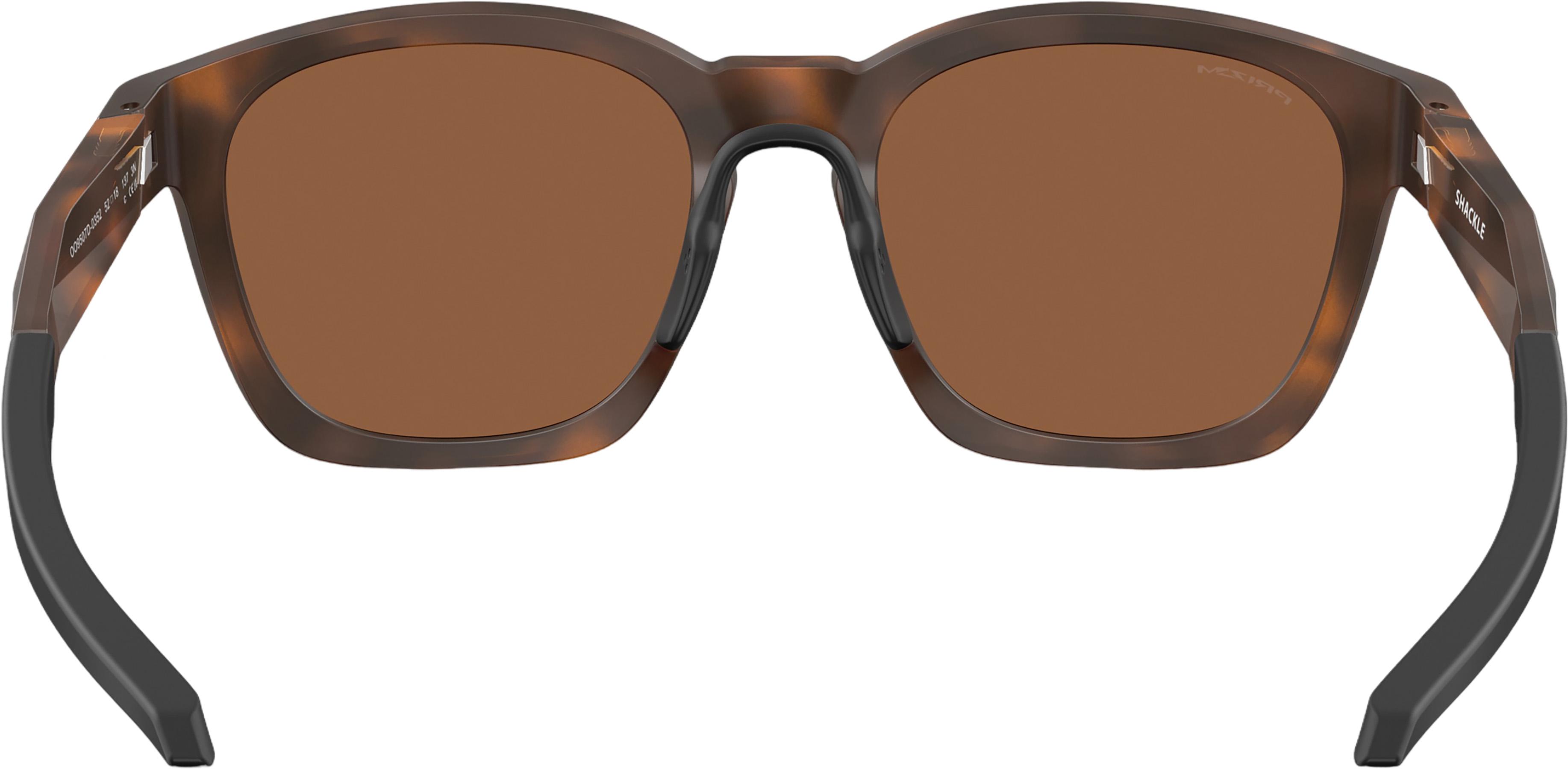 Product gallery image number 8 for product Shackle Sunglasses - Matte Brown Tortoise - Prizm Tungsten Lens