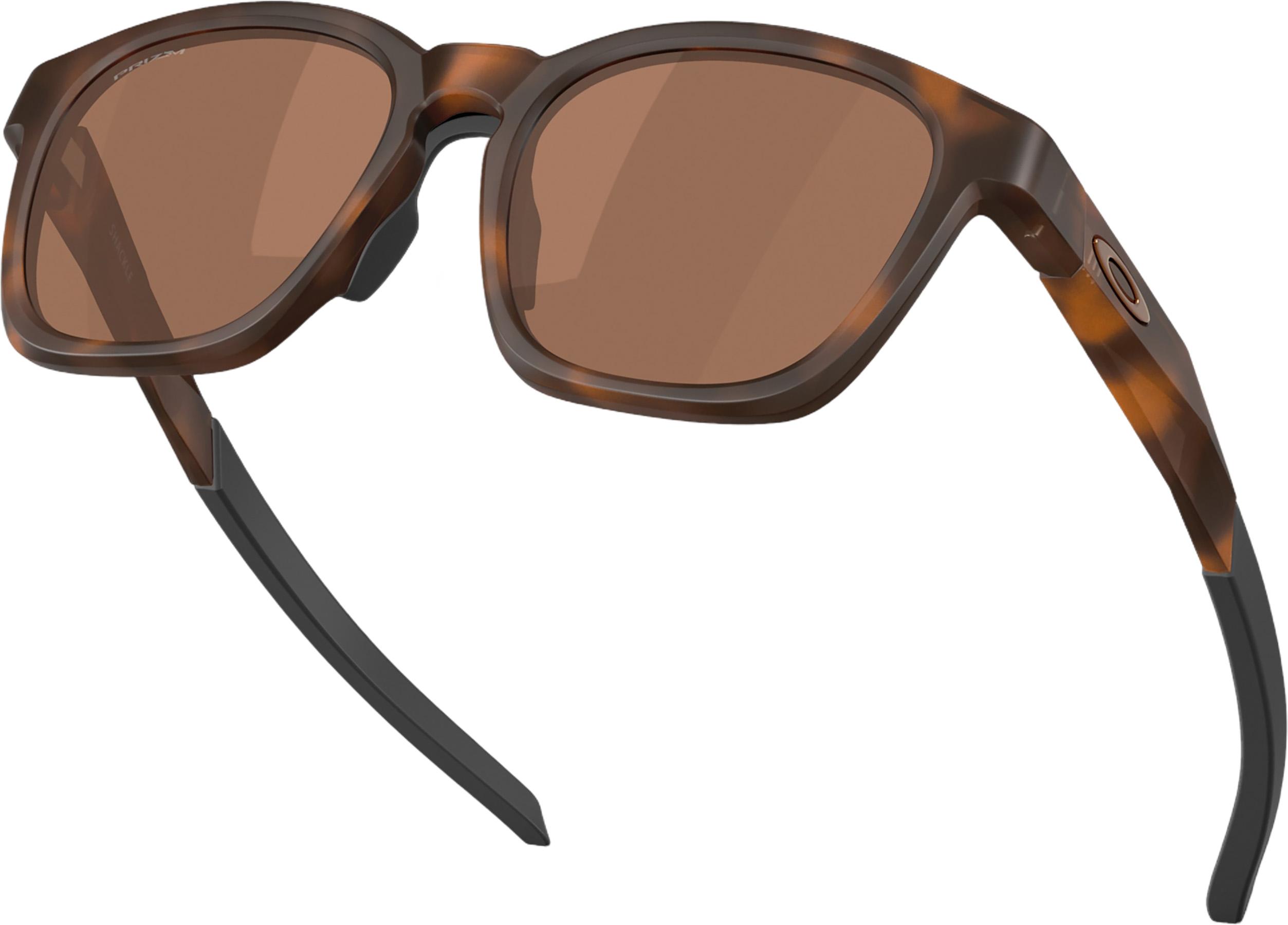 Product gallery image number 4 for product Shackle Sunglasses - Matte Brown Tortoise - Prizm Tungsten Lens
