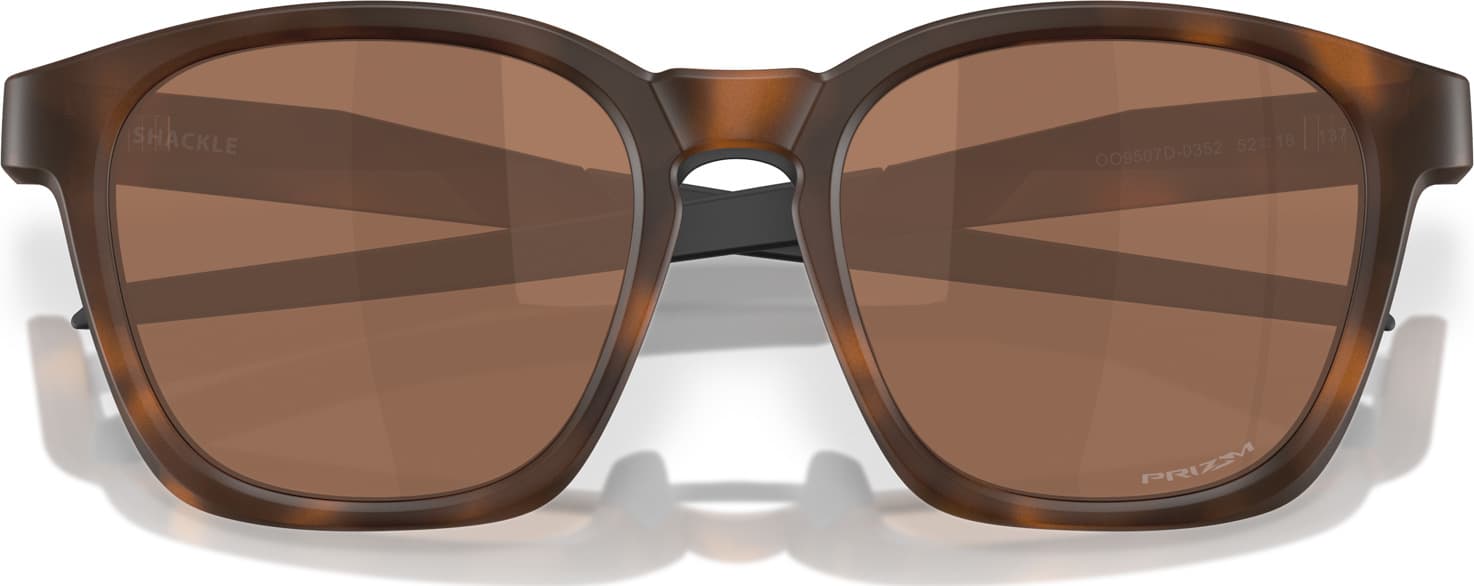 Product gallery image number 6 for product Shackle Sunglasses - Matte Brown Tortoise - Prizm Tungsten Lens