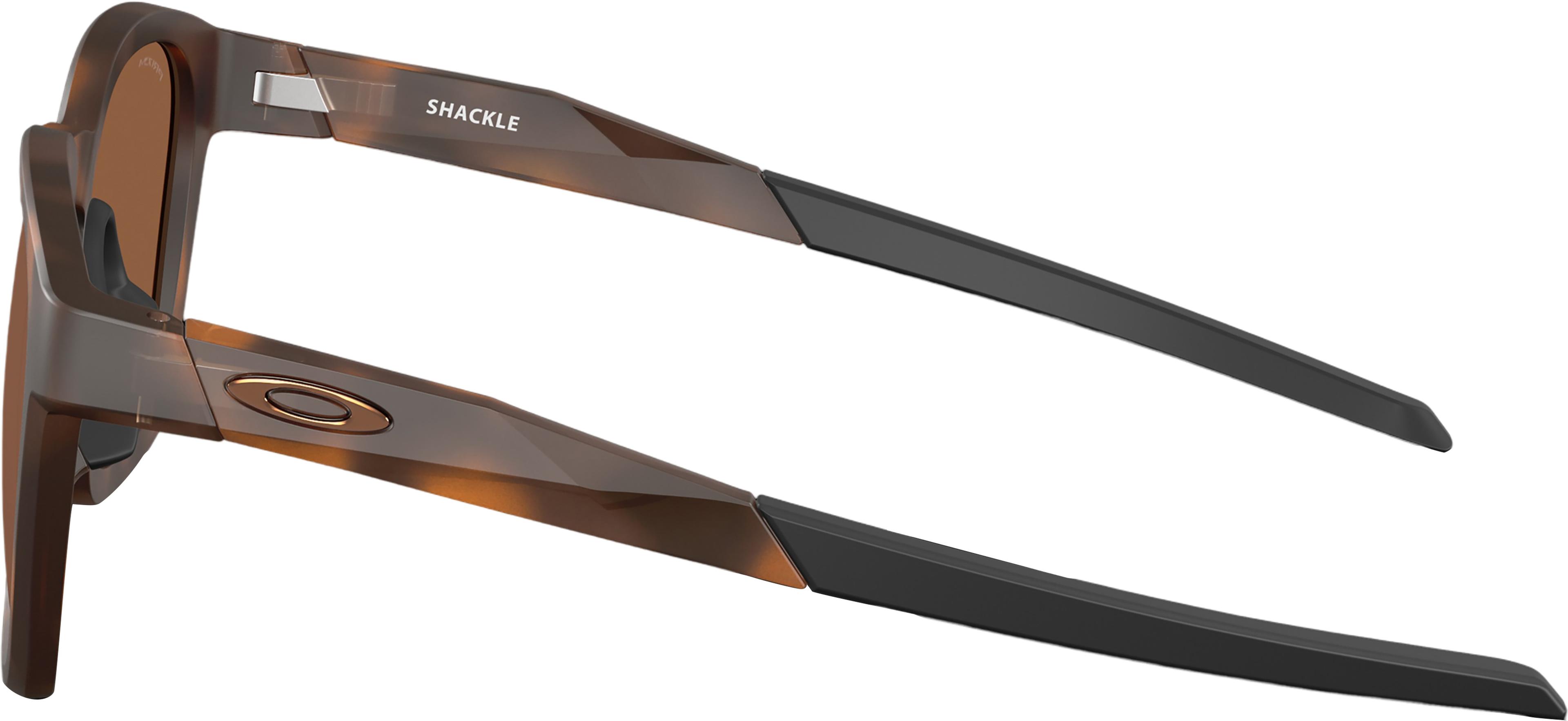 Product gallery image number 7 for product Shackle Sunglasses - Matte Brown Tortoise - Prizm Tungsten Lens