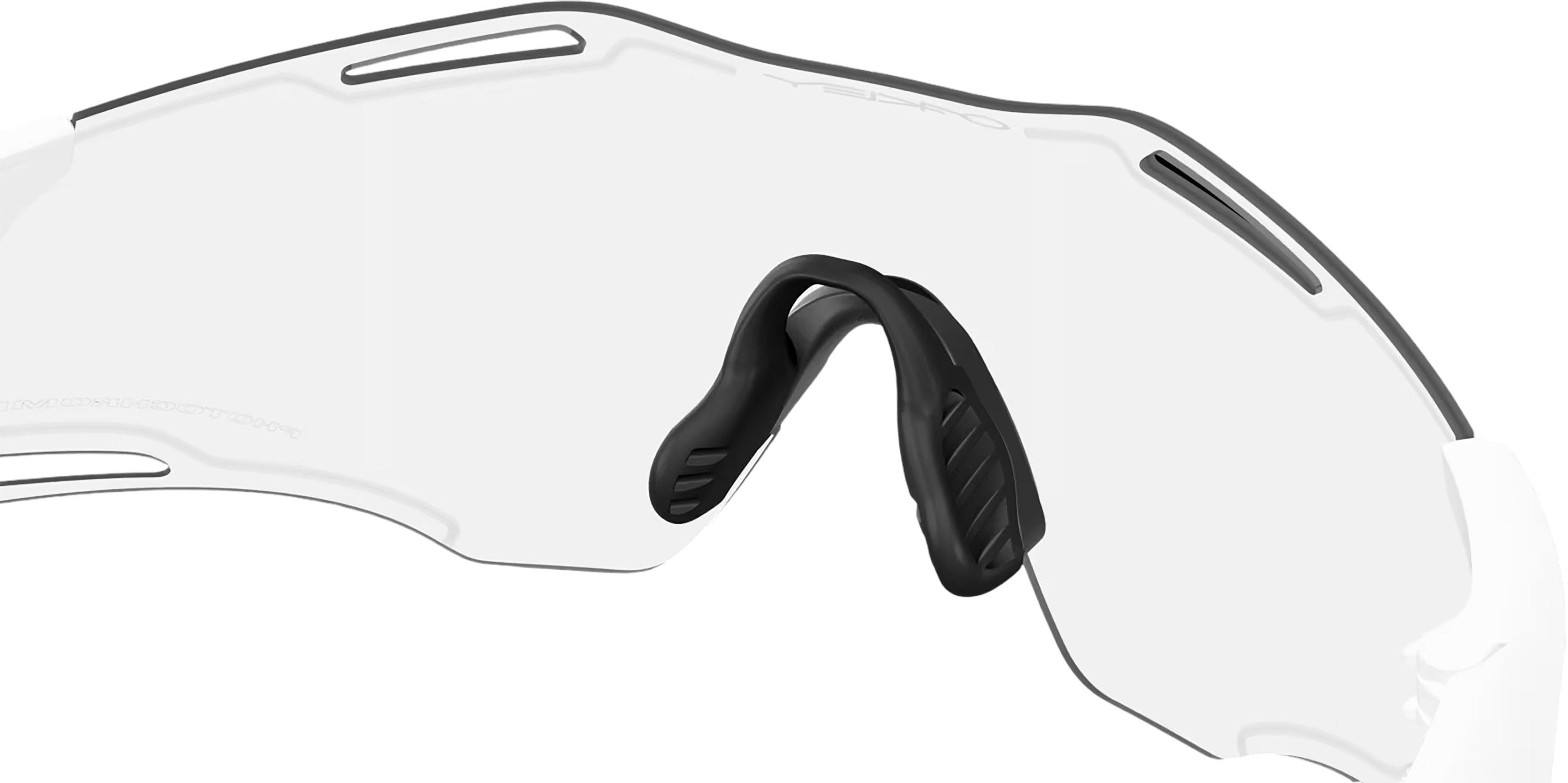 Product gallery image number 6 for product Cybr Zero Sunglasses - Matte White - Clear to Black Iridium Photochromic Lens