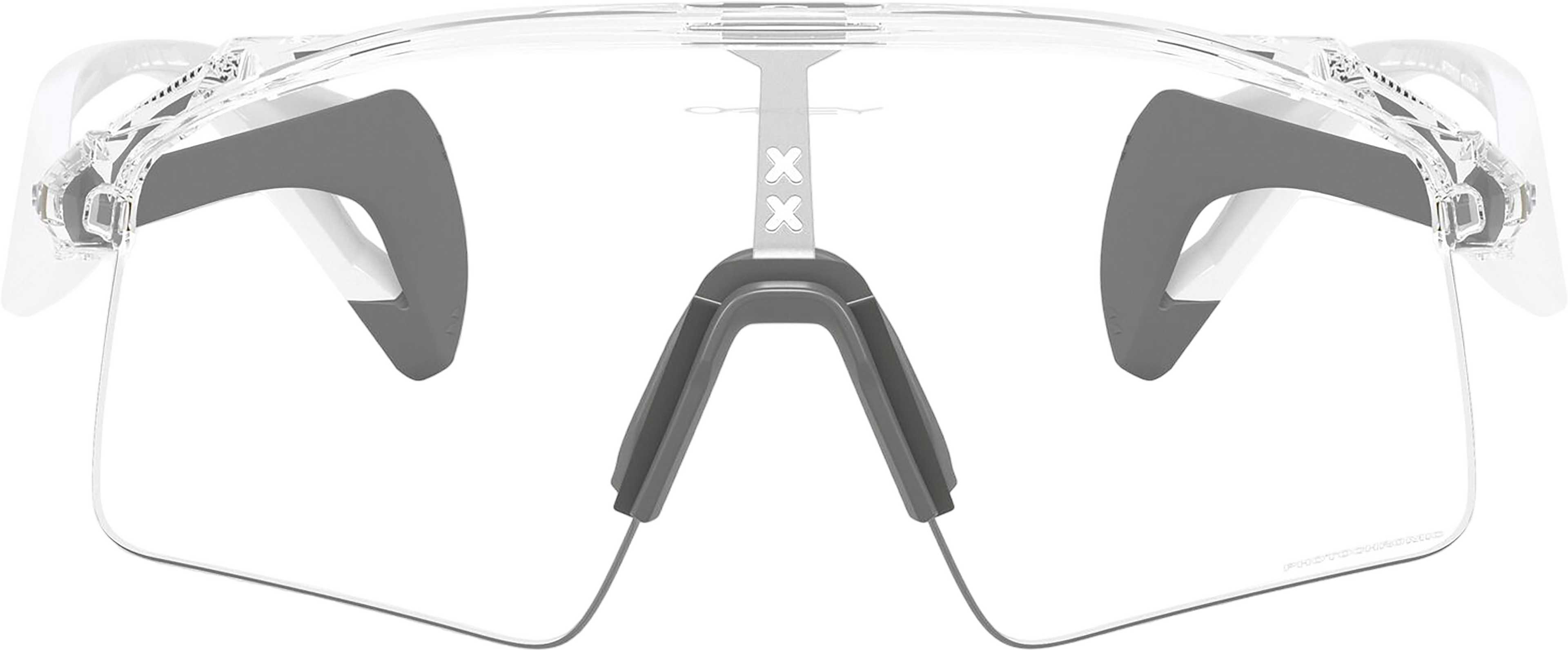 Product image for Stunt Wing Sunglasses - Clear - Clear to Black Iridium Photochromic Lens - Unisex