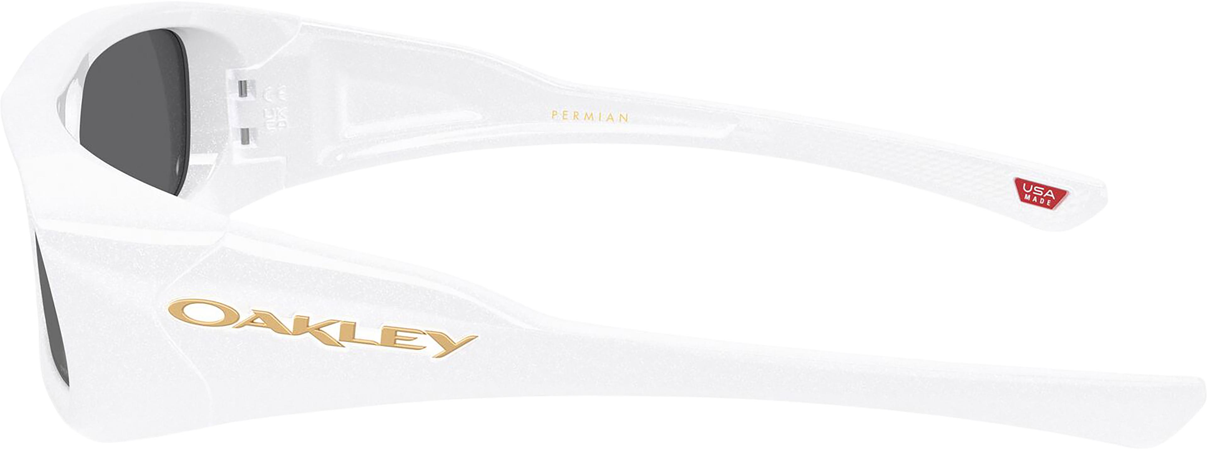 Product gallery image number 6 for product Permian Sunglasses - Pearlized White - Prizm Black Lens - Unisex