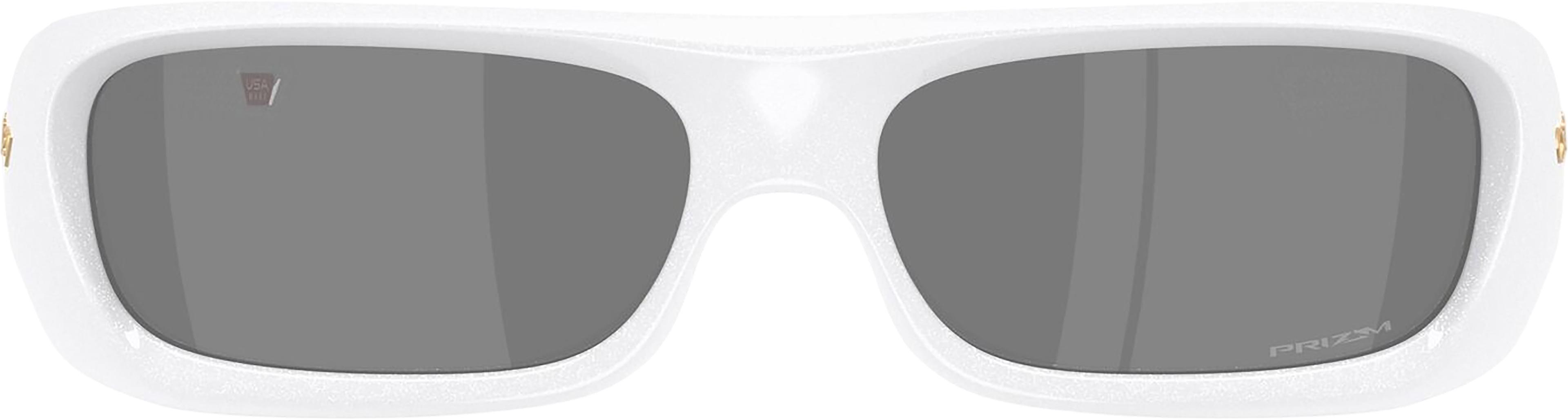 Product gallery image number 1 for product Permian Sunglasses - Pearlized White - Prizm Black Lens - Unisex