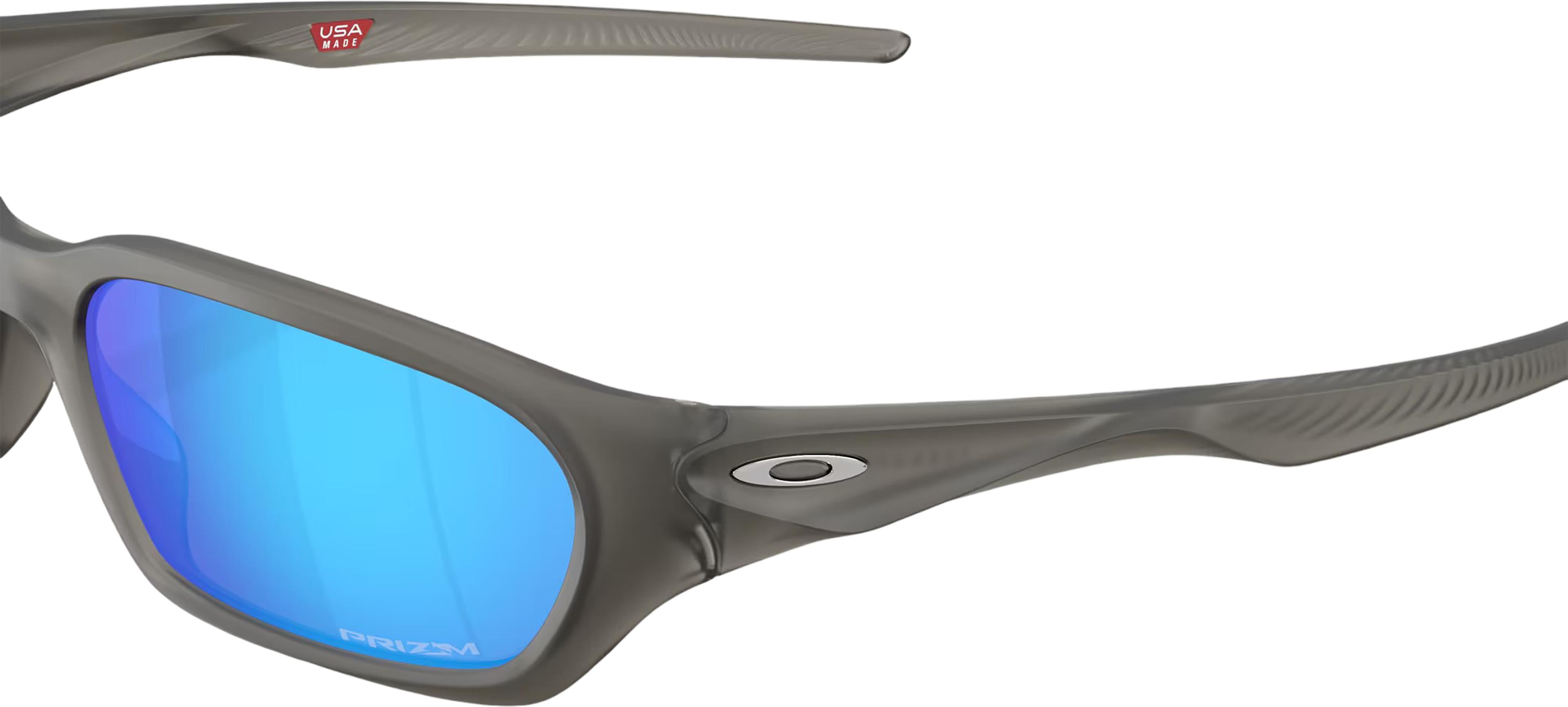 Product gallery image number 4 for product Terraforma Sunglasses - Matte Grey Smoke - Prizm Sapphire Lens - Unisex