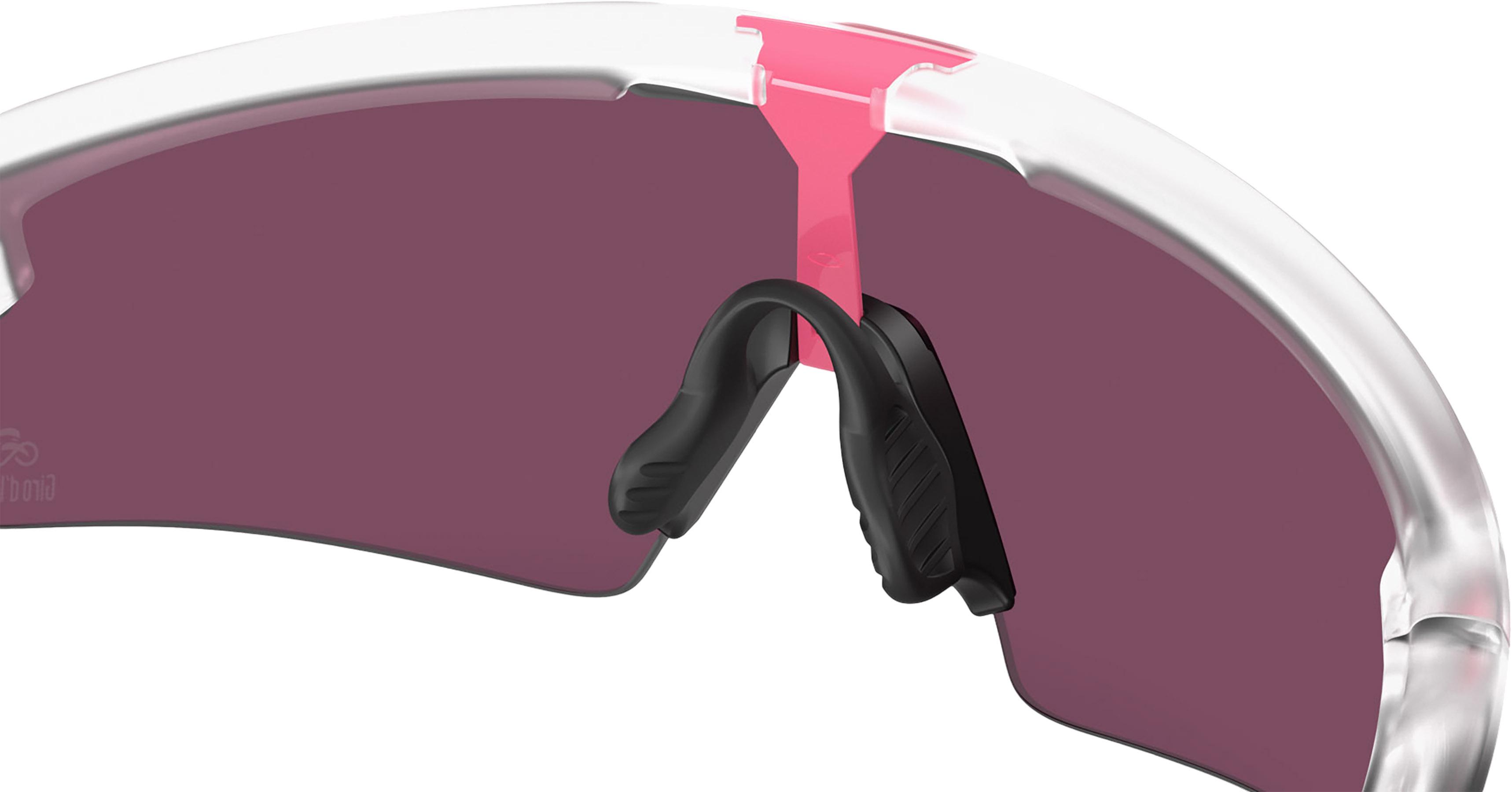 Product gallery image number 3 for product Lunettes de soleil Sphaera Strike Giro D'Italia Collection - Matte Clear - Verres Prizm Road Black