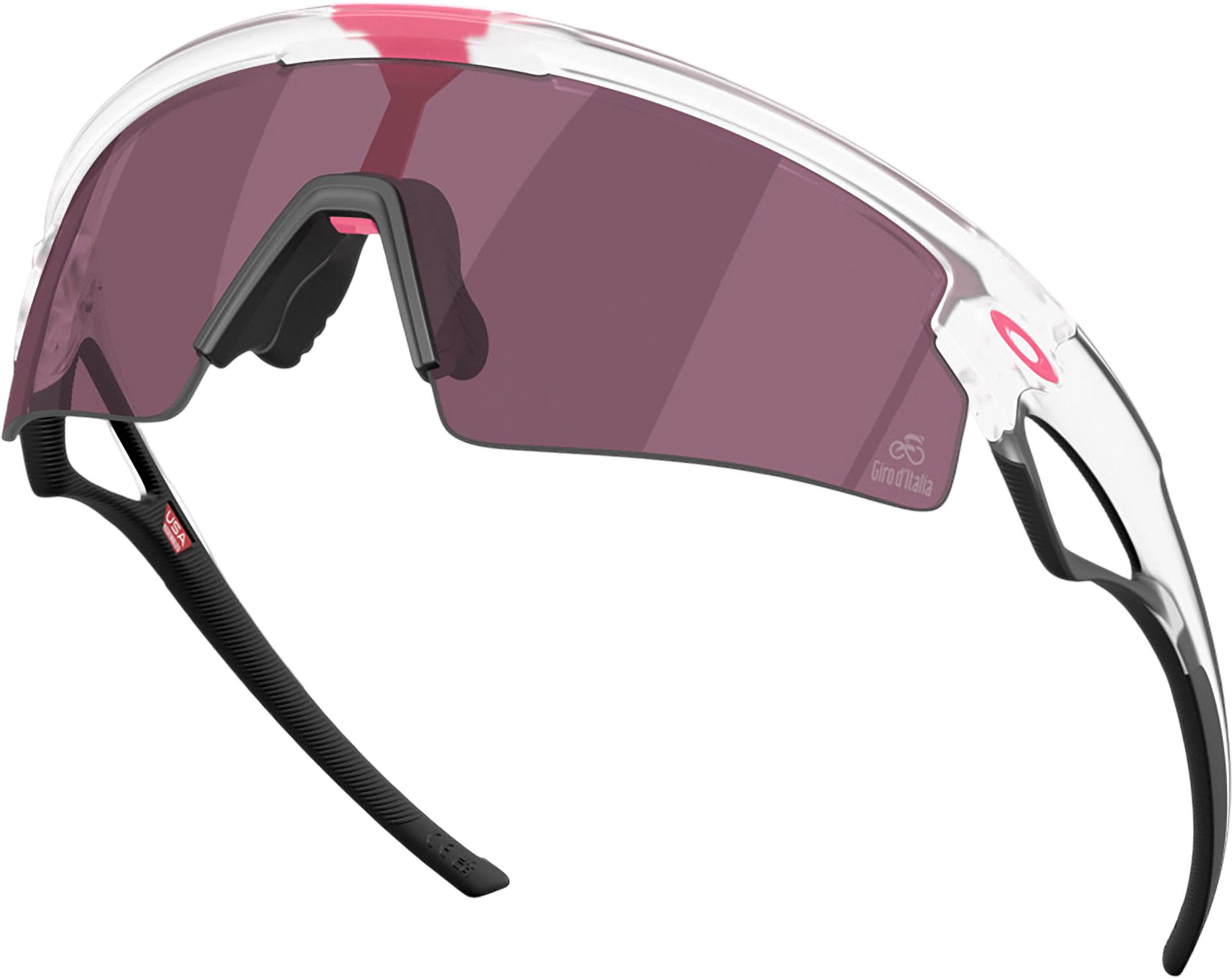 Product gallery image number 5 for product Lunettes de soleil Sphaera Strike Giro D'Italia Collection - Matte Clear - Verres Prizm Road Black