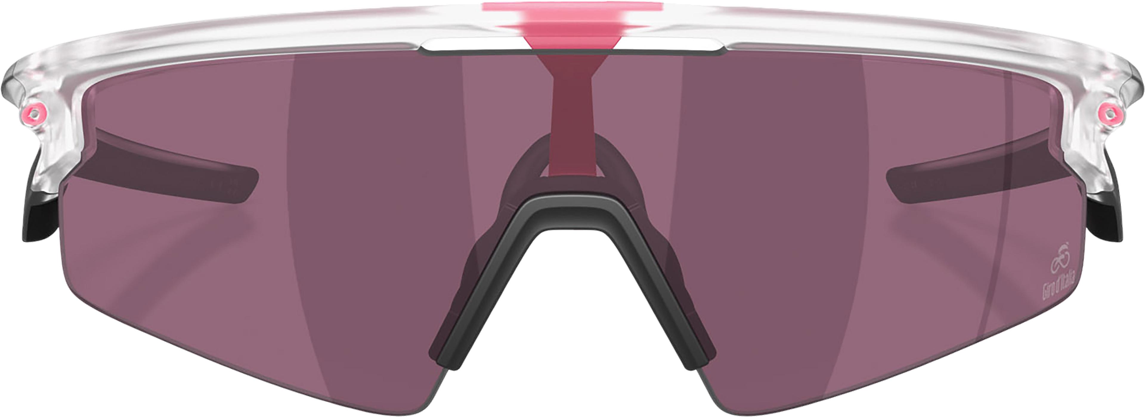 Product gallery image number 6 for product Lunettes de soleil Sphaera Strike Giro D'Italia Collection - Matte Clear - Verres Prizm Road Black