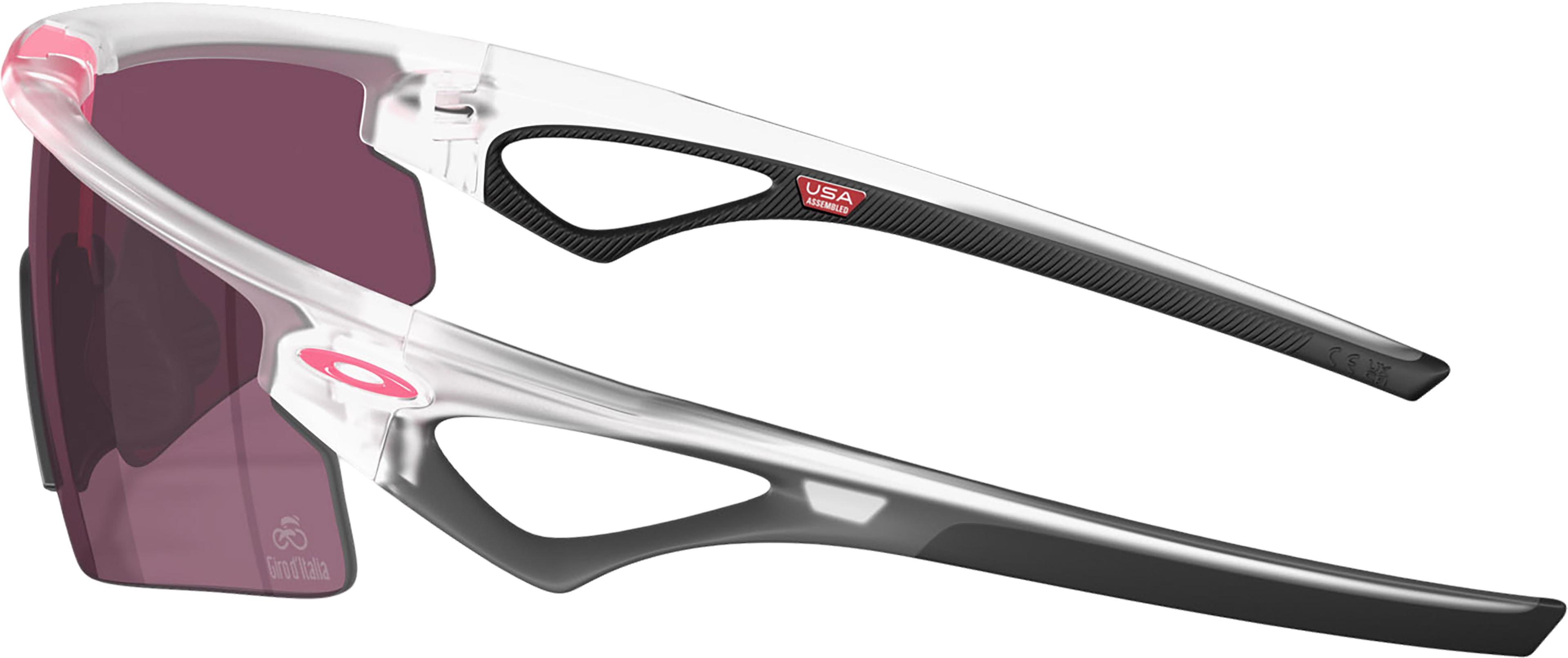 Product gallery image number 7 for product Lunettes de soleil Sphaera Strike Giro D'Italia Collection - Matte Clear - Verres Prizm Road Black