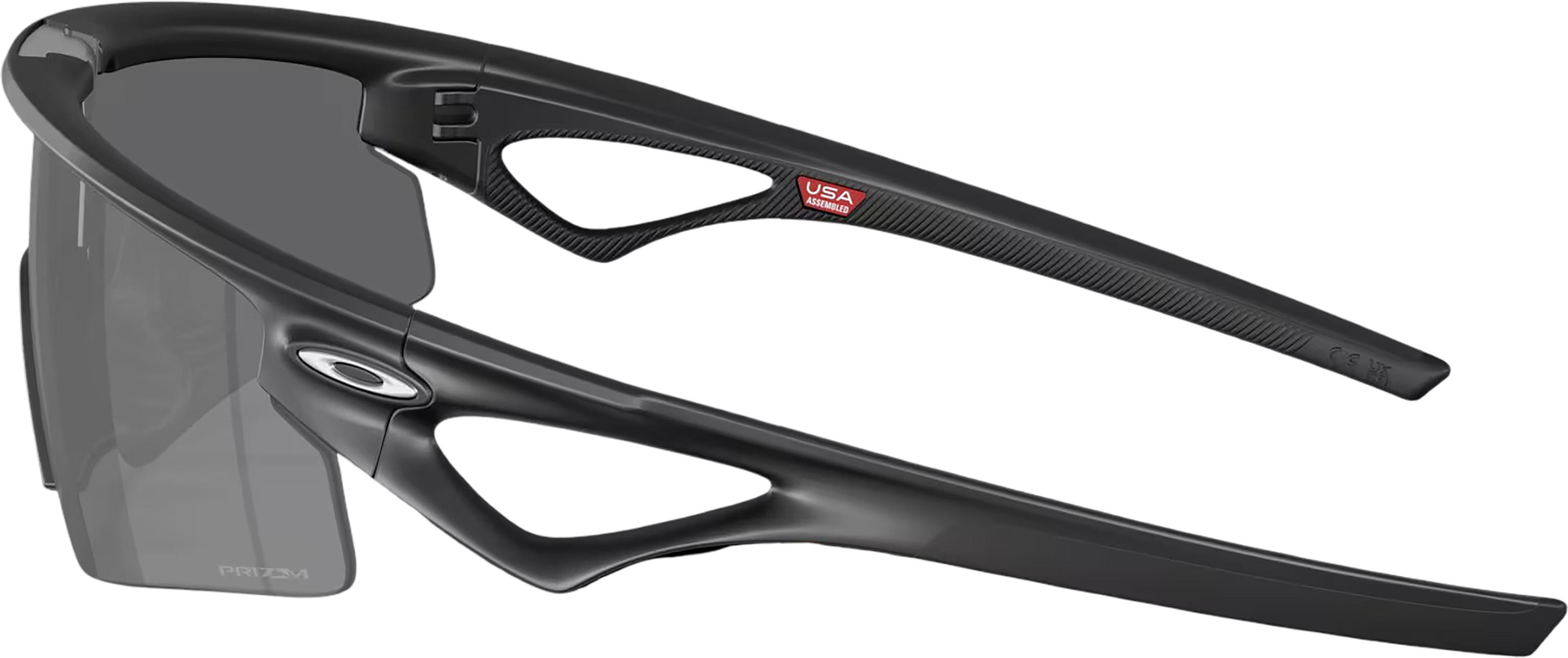 Product gallery image number 4 for product Sphaera Strike Sunglasses - Matte Black - Prizm Road Lens - Unisex