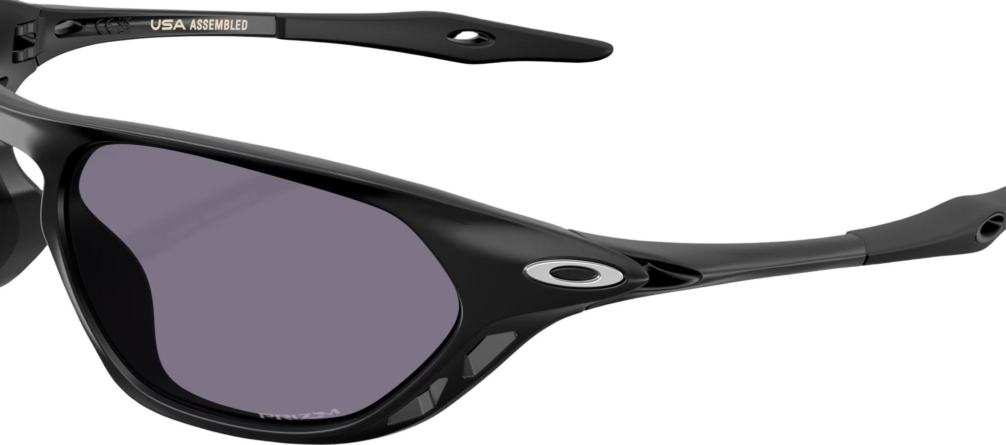Product gallery image number 4 for product Cage Jacket Sunglasses - Matte Black - Prizm Grey Lens