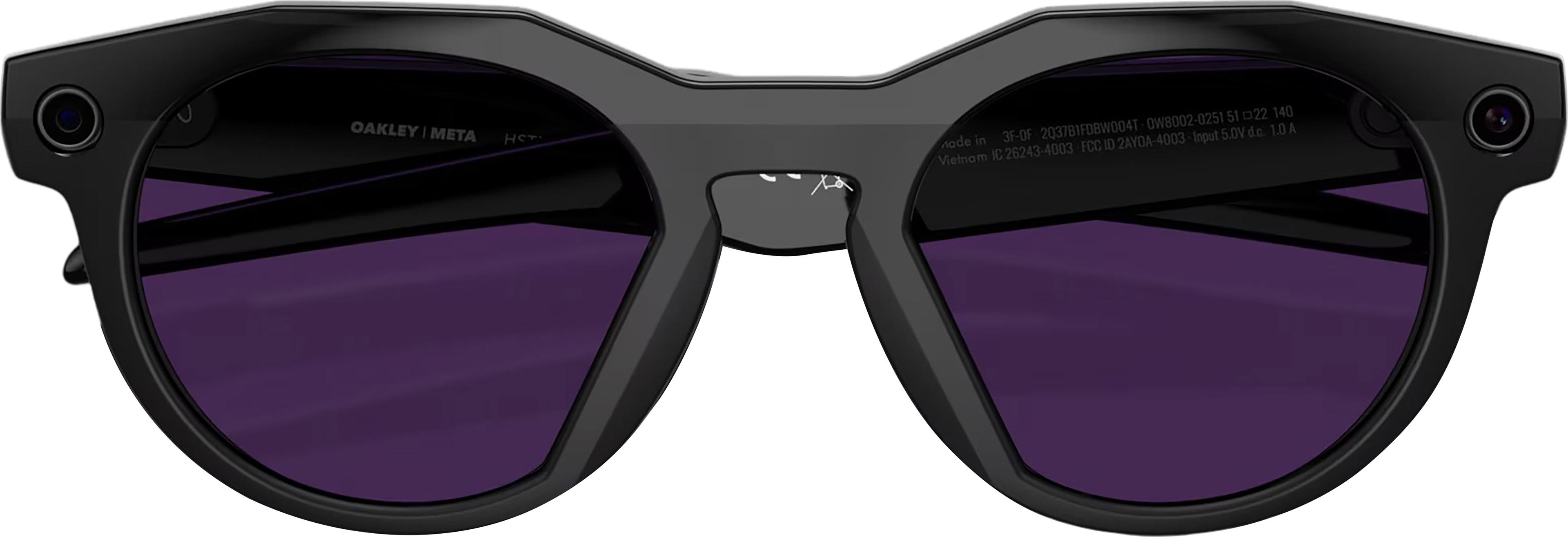 Product gallery image number 8 for product Meta HSTN Transitions Sunglasses - Black - Transitions Amethyst/Transitions Lens