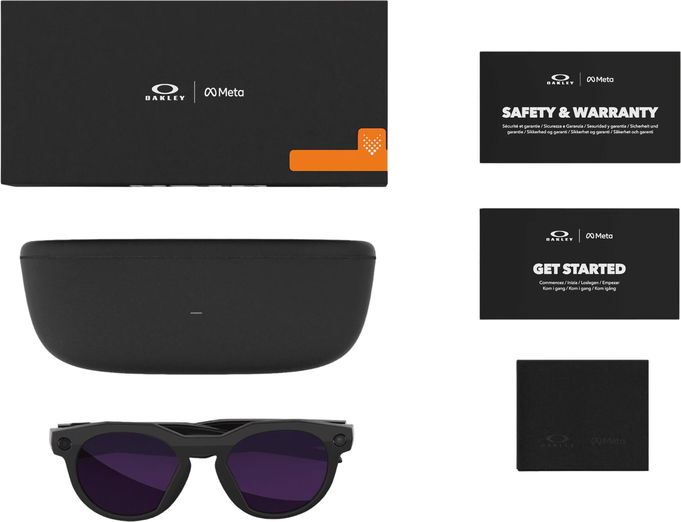 Product gallery image number 4 for product Meta HSTN Transitions Sunglasses - Black - Transitions Amethyst/Transitions Lens