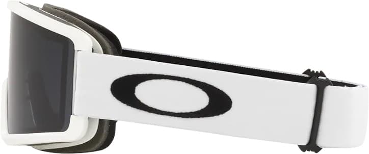 Product gallery image number 4 for product Target Line L Googles - Matte White - Dark Grey Lens
