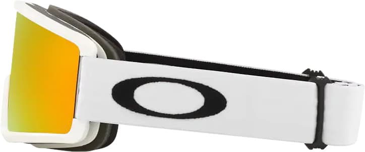 Product gallery image number 2 for product Target Line L Googles - Matte White - Fire Iridium Lens