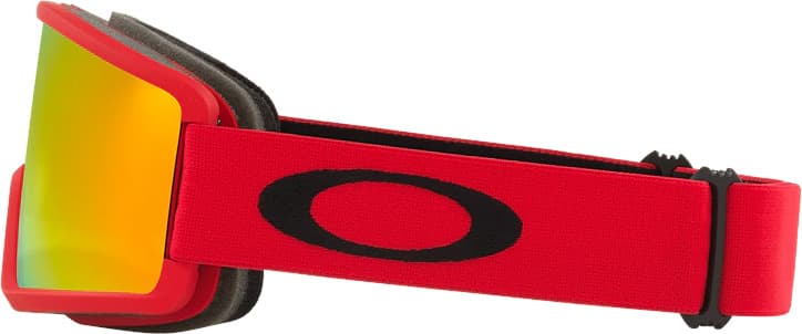 Product gallery image number 2 for product Target Line L Googles - Red Line - Fire Iridium Lens