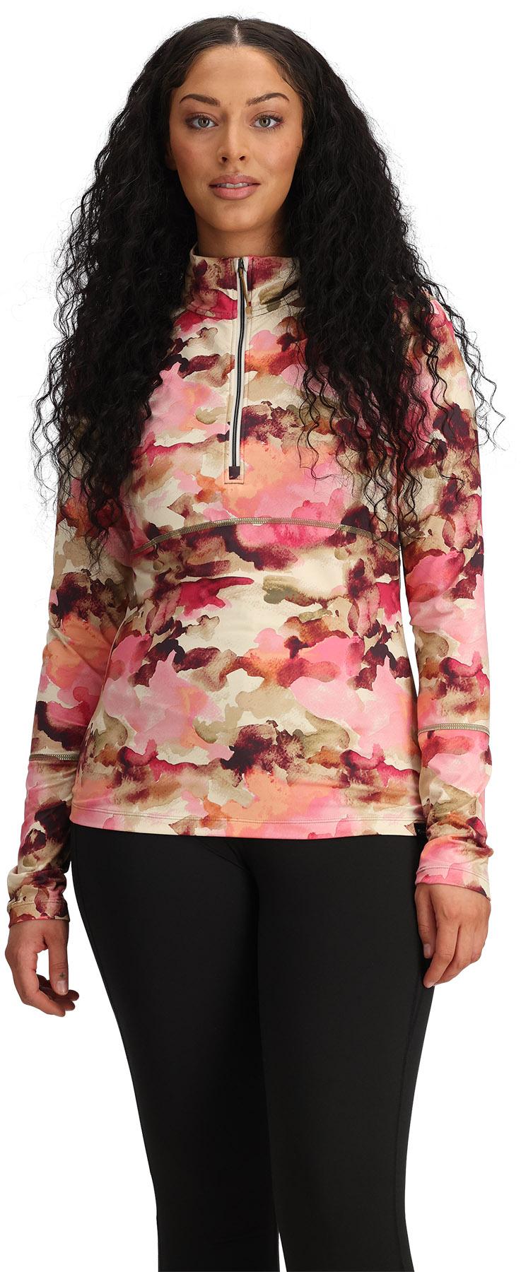 Product gallery image number 4 for product Discover 1/4 Zip Base Layer Top - Women's