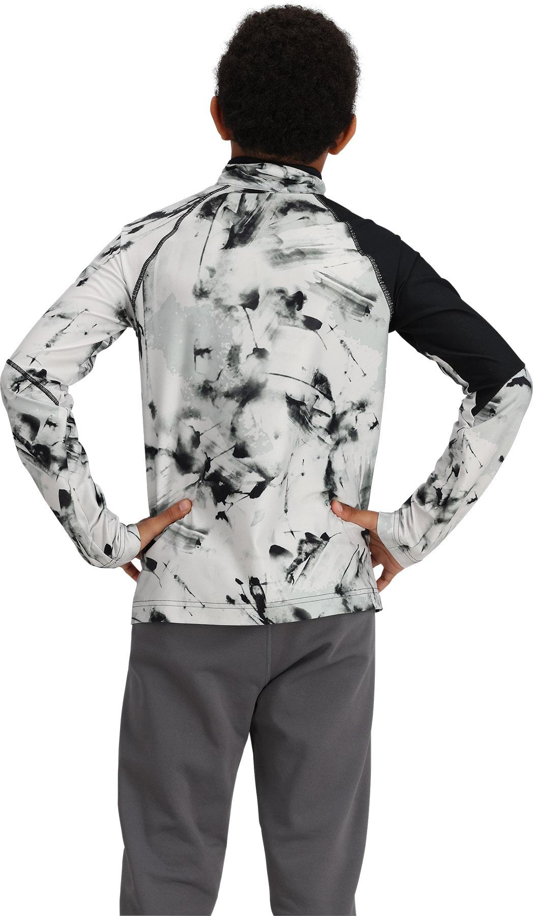 Product gallery image number 4 for product Banff 1/4 Zip Base Layer Top - Youth