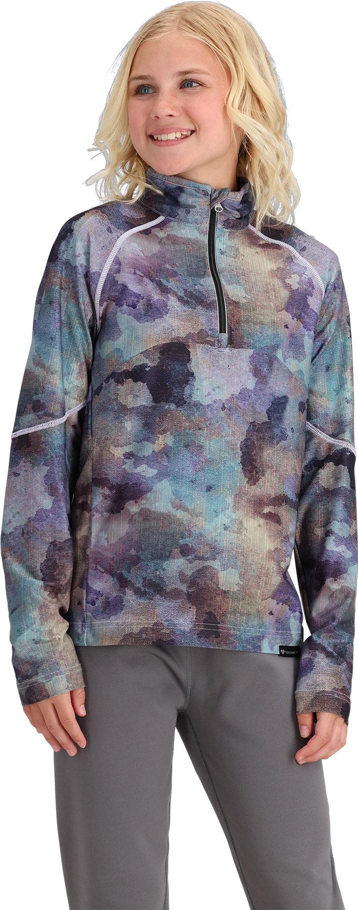 Product gallery image number 3 for product Banff 1/4 Zip Base Layer Top - Youth