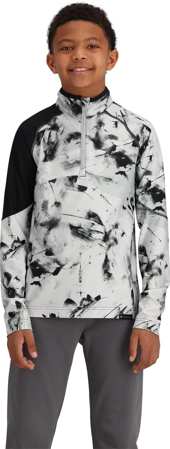 Product gallery image number 5 for product Banff 1/4 Zip Base Layer Top - Youth