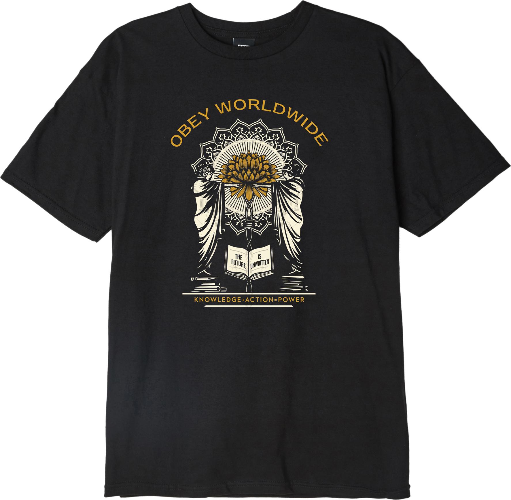 Product gallery image number 1 for product Obey Knowledge + Action Tee - Men's