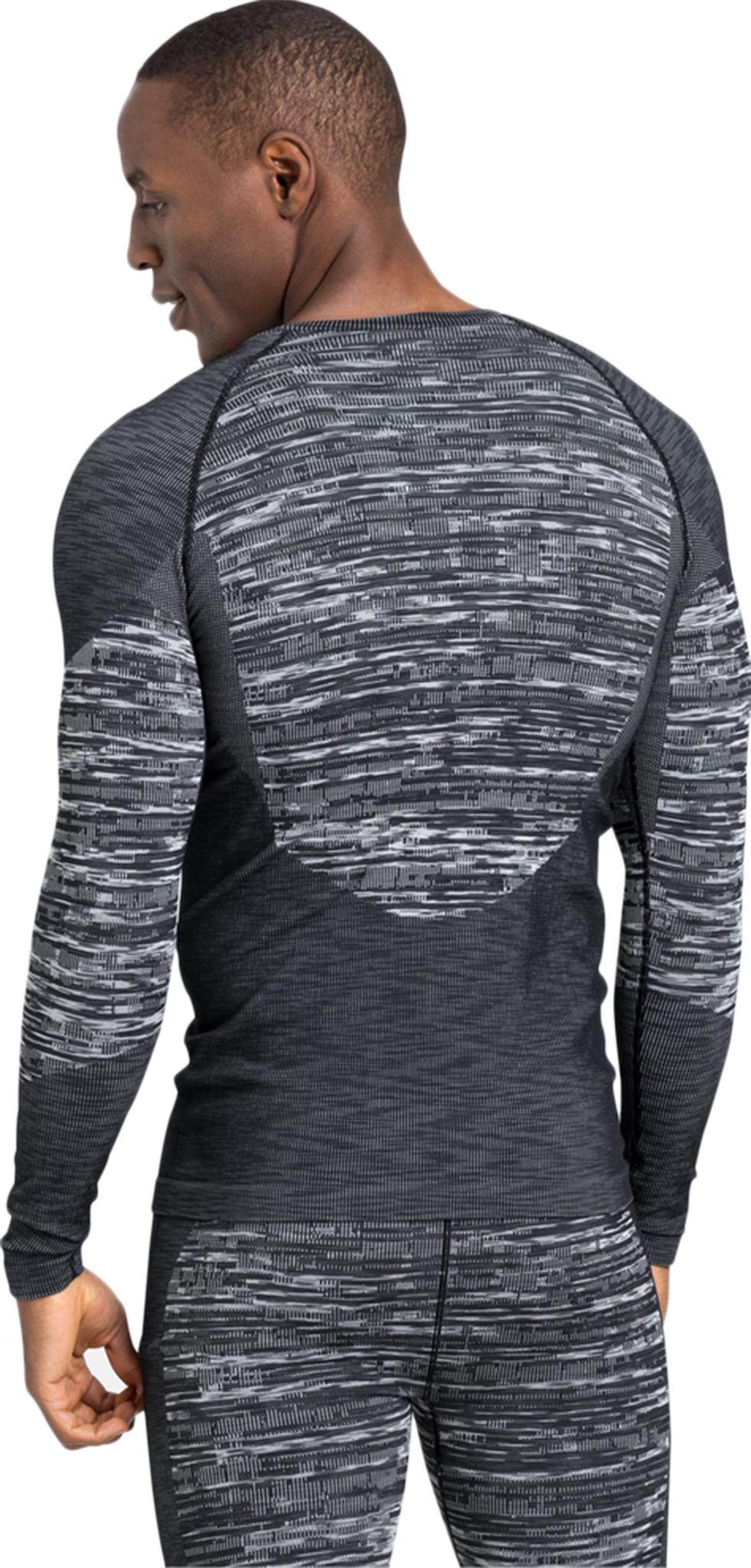 Product gallery image number 3 for product Blackcomb Eco Crew Neck Long Sleeve Baselayer Top - Men's