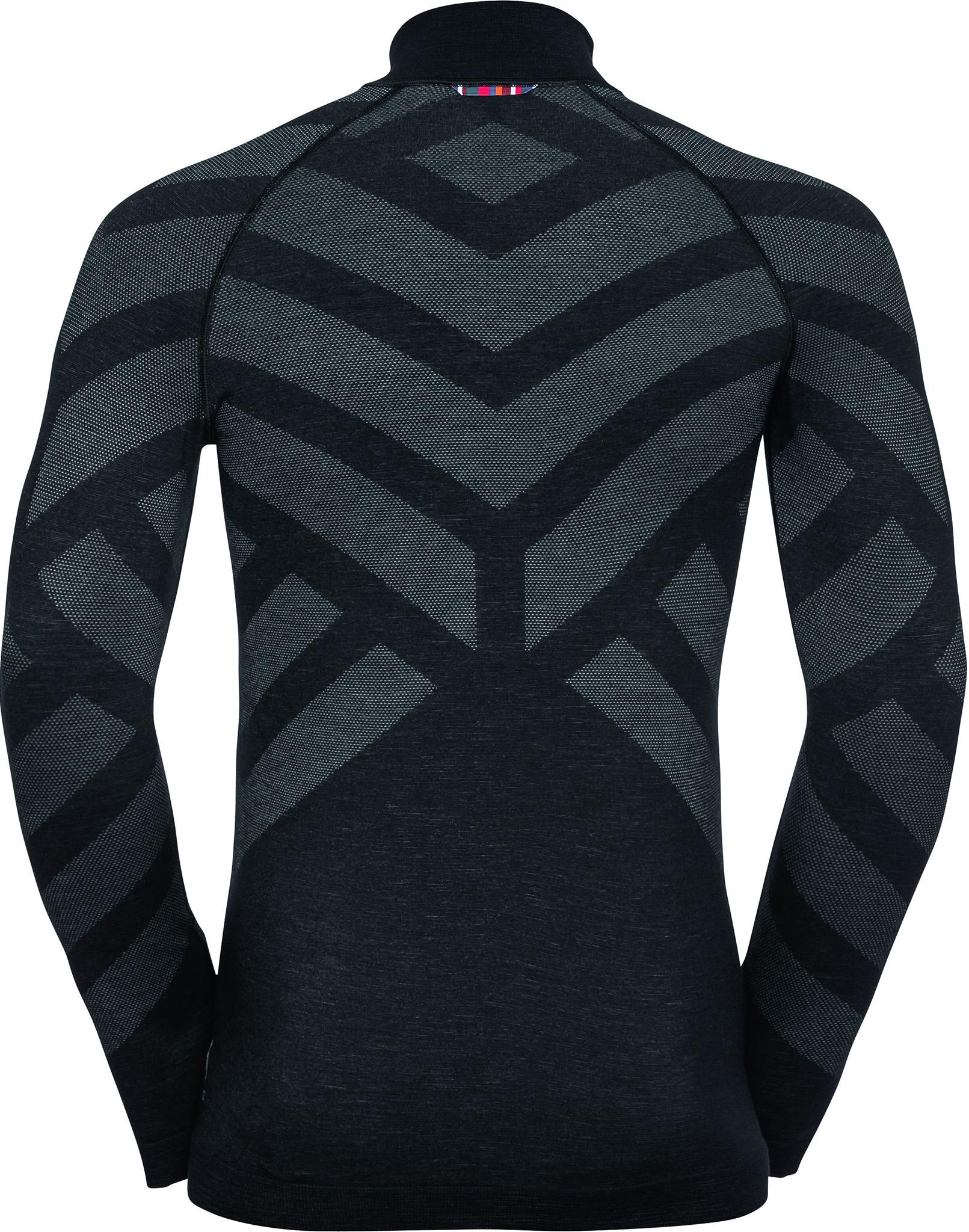 Product gallery image number 2 for product Kinship Warm Long Sleeve Half-Zip Turtleneck Baselayer Top - Men's