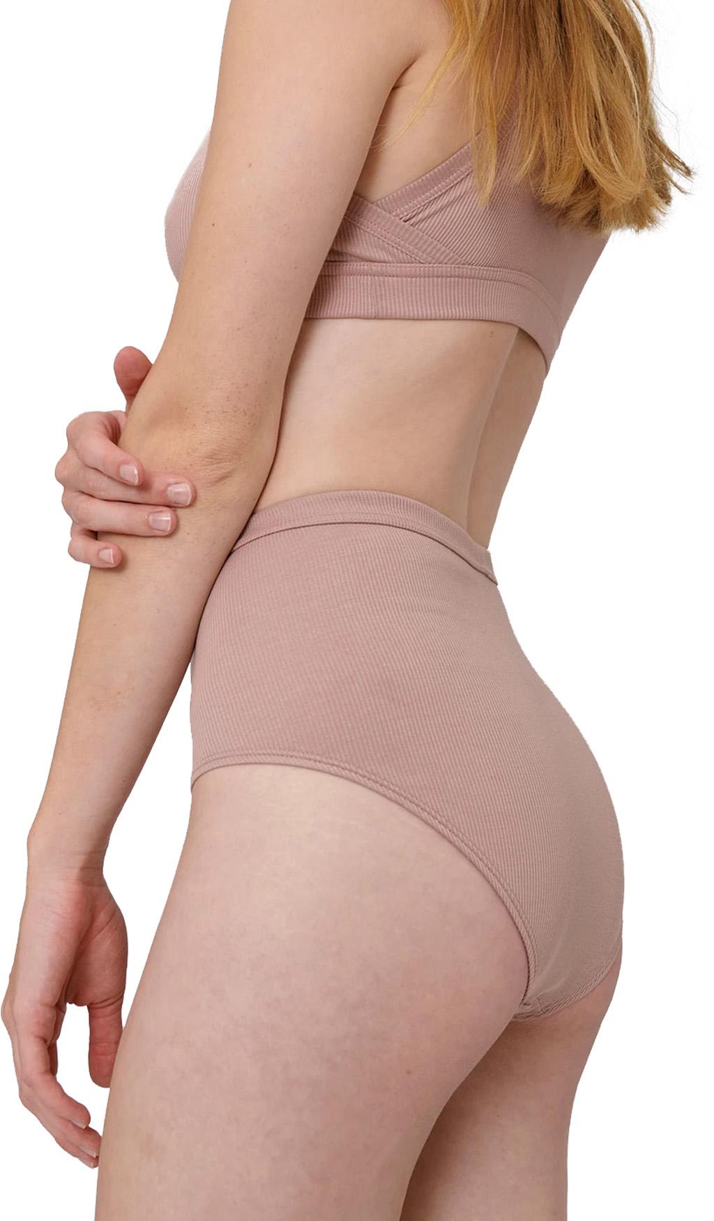 Product gallery image number 3 for product Organic Cotton 2-Pack Rib-Flex Super High-Rise Briefs - Women's